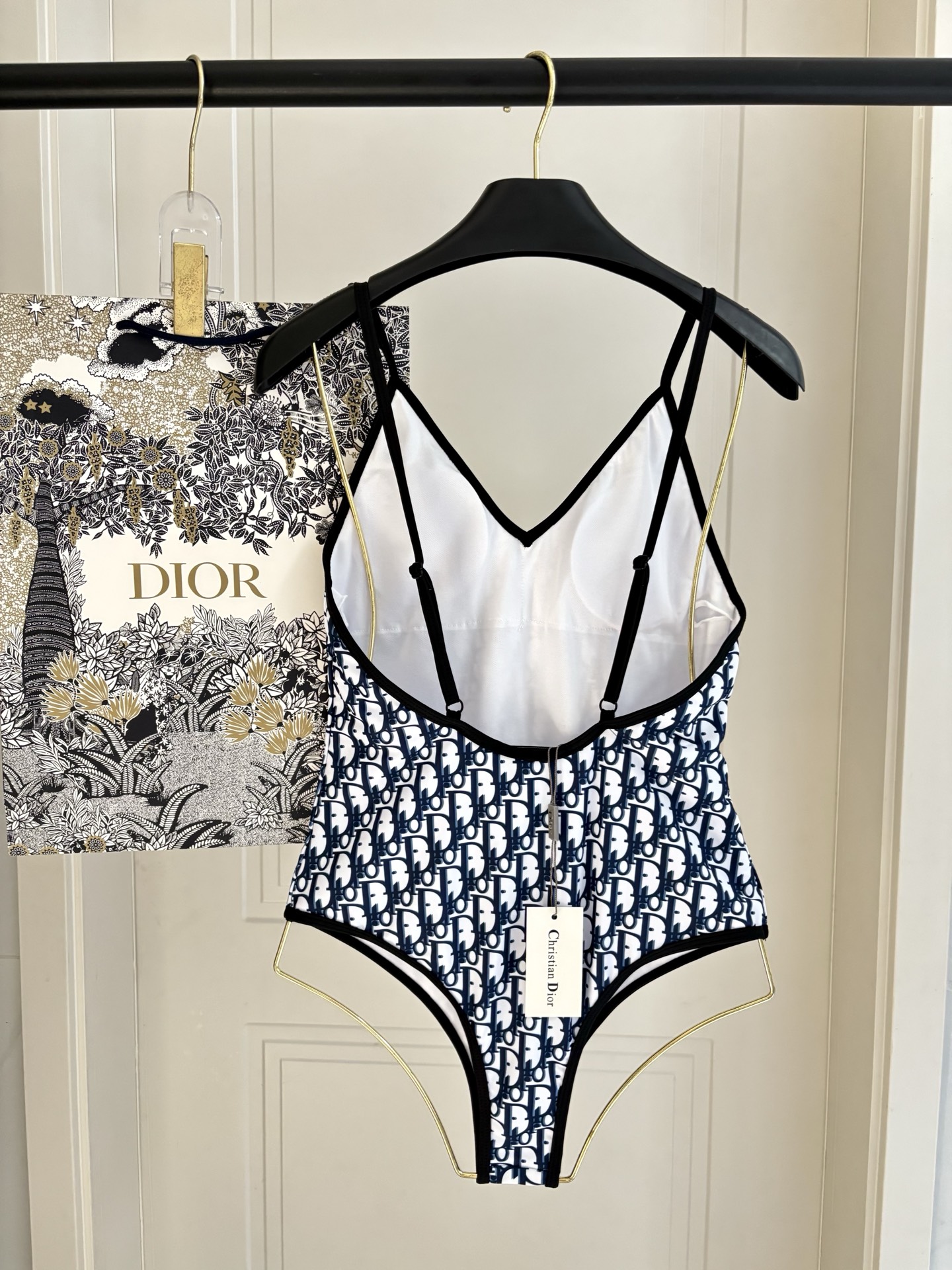 Dior 迪奥连体泳衣 强烈推荐！超显气质 😍🥰适合多种场景的游泳衣🏊‍♀️海边 游泳池 温泉 水上乐园