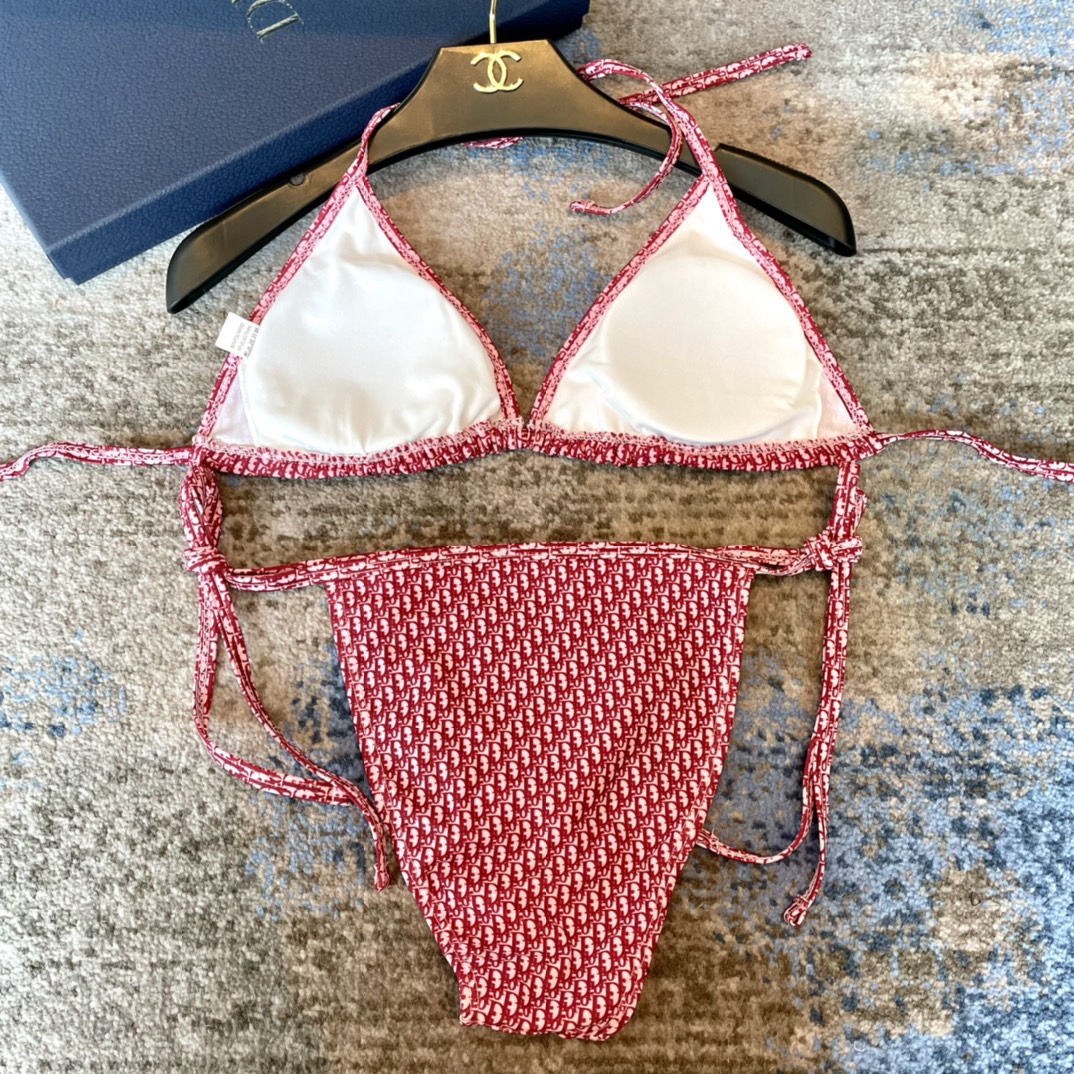 Dior迪奥比基尼泳衣👙❤️😍🥰适合多种场景的游泳衣🏊‍♀️海边 游泳池 温泉 水上乐园 漂流都可以😌内