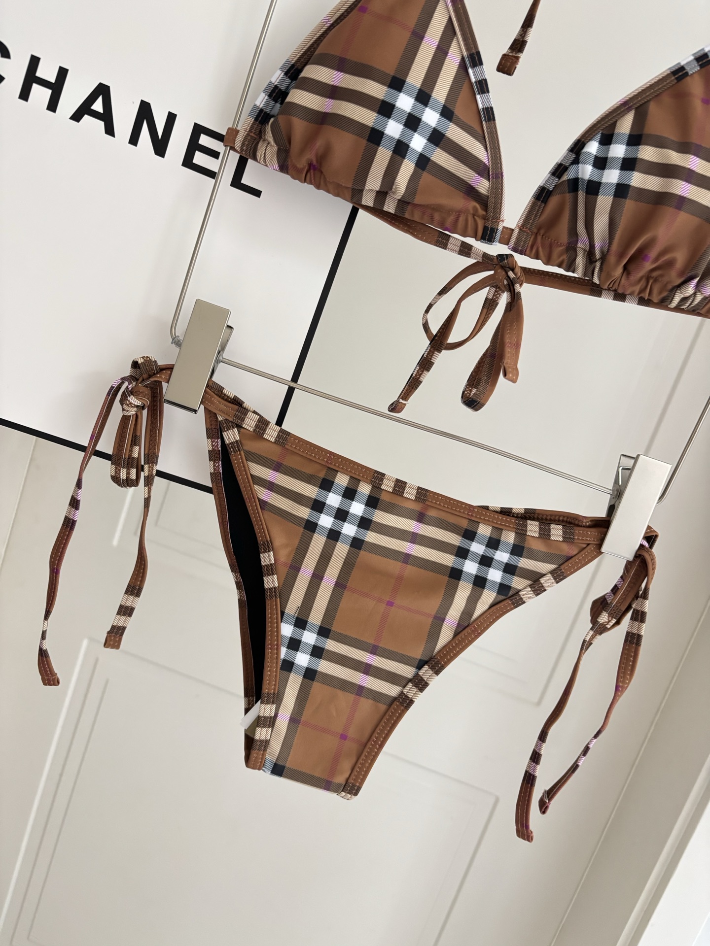 巴宝莉比基尼 适合多种场景的游泳衣🏊‍♀️海边 游泳池 温泉 水上乐园 漂流都可以😌内搭也完全可以 连体