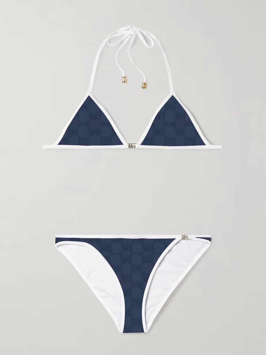 Gucci专柜新款比基尼泳衣 😍🥰适合多种场景的游泳衣🏊‍♀️海边 游泳池 温泉 水上乐园 漂流都可以😌