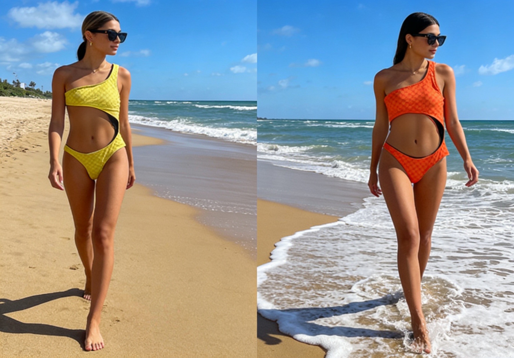 Gucci新款连体😍🥰适合多种场景的游泳衣🏊‍♀️海边 游泳池 温泉 水上乐园 漂流都可以😌内搭也完全可