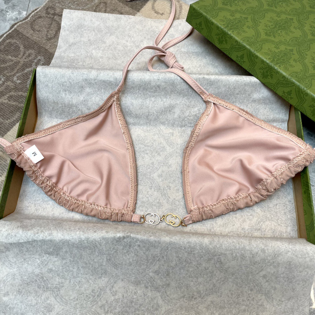 Gucci新款网纱比基尼😍🥰适合多种场景的游泳衣🏊‍♀️海边 游泳池 温泉 水上乐园 漂流都可以😌内搭也