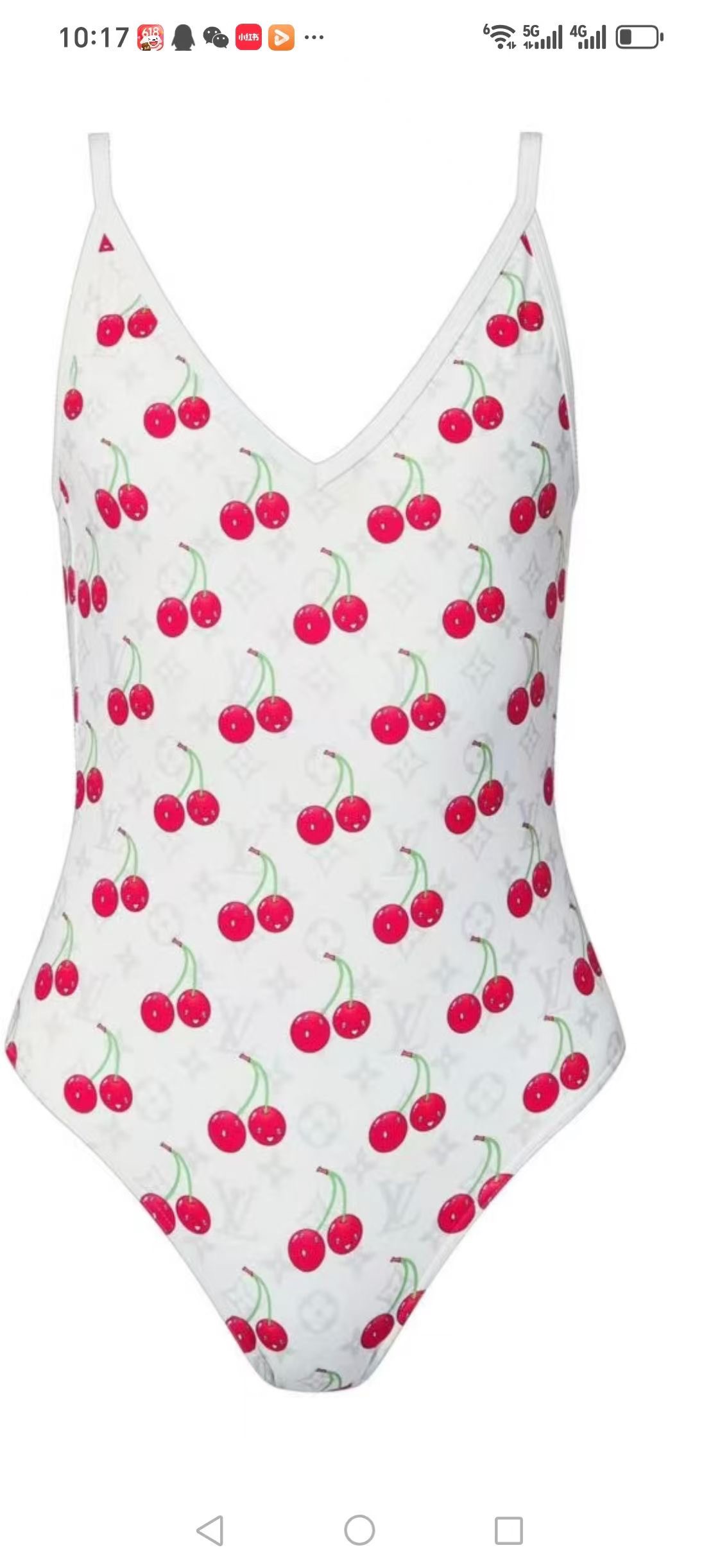 Lv新款连体泳衣 😍🥰适合多种场景的游泳衣🏊‍♀️海边 游泳池 温泉 水上乐园 漂流都可以😌面料：透气舒