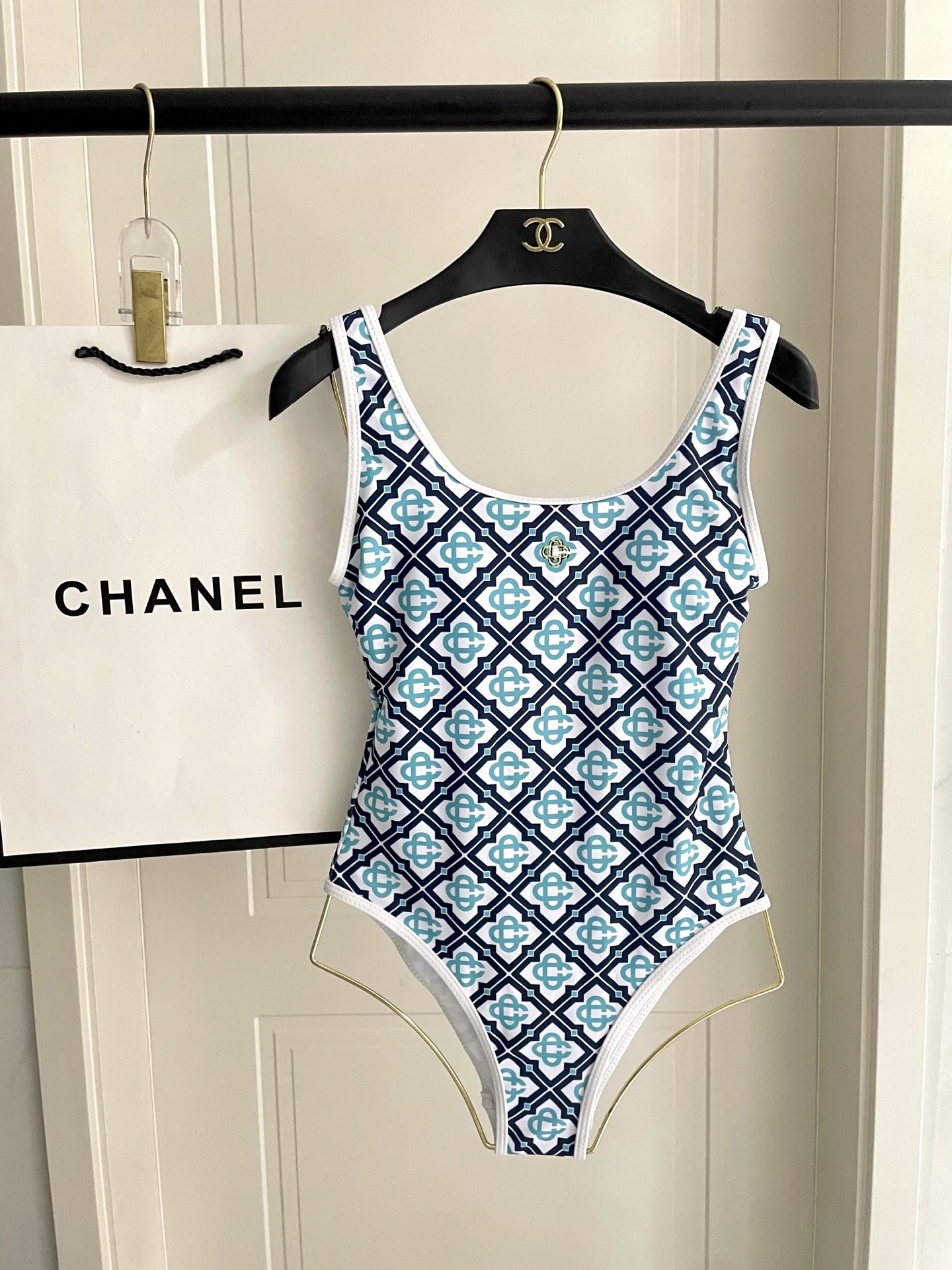 潮牌casablanca😍🥰适合多种场景的游泳衣🏊‍♀️海边 游泳池 温泉 水上乐园 漂流都可以😌内搭也