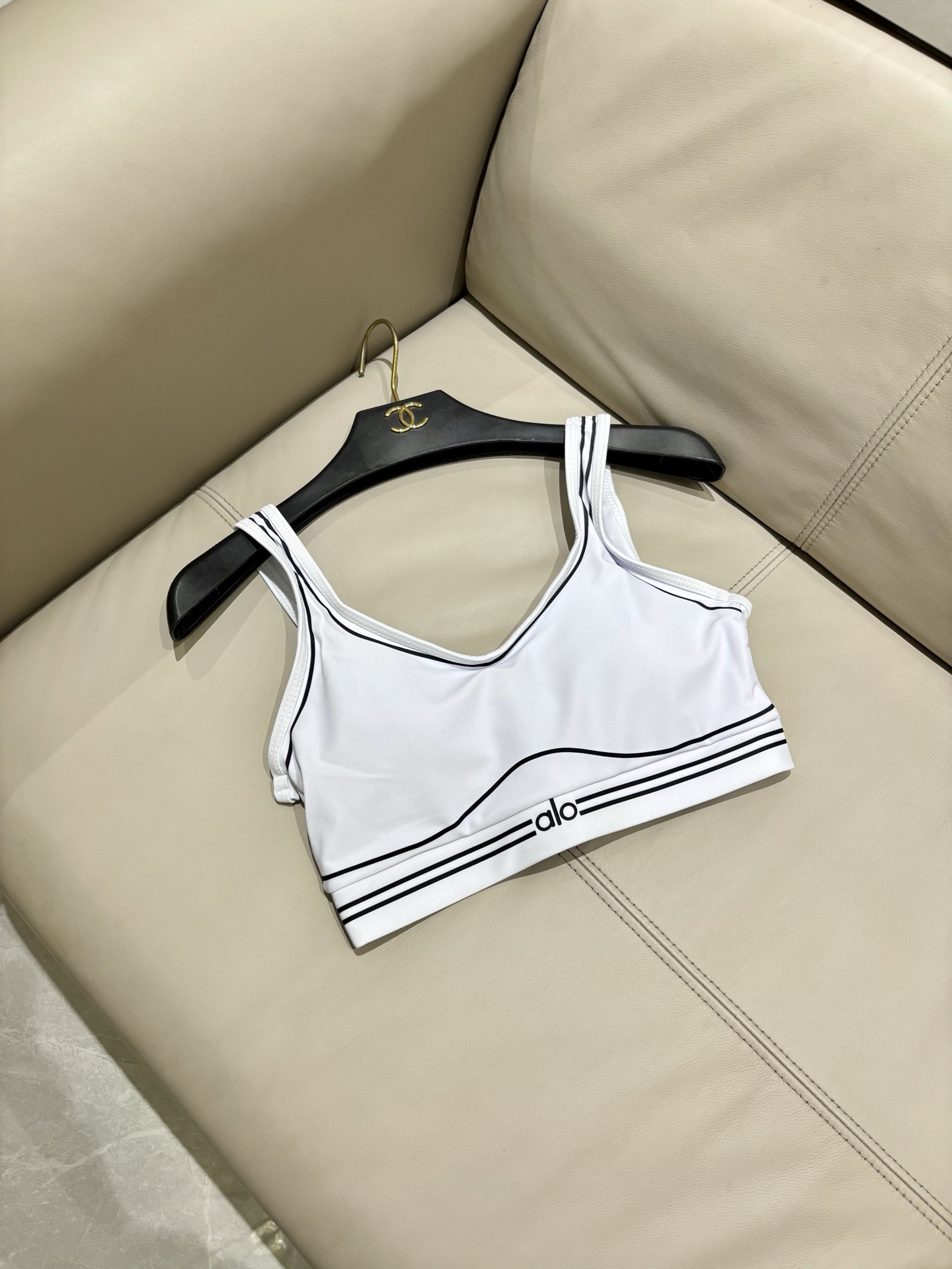 ALO新款高弹力健身长款瑜伽服运动套装~小背心➕修身提臀显瘦打底裤S M L Xl