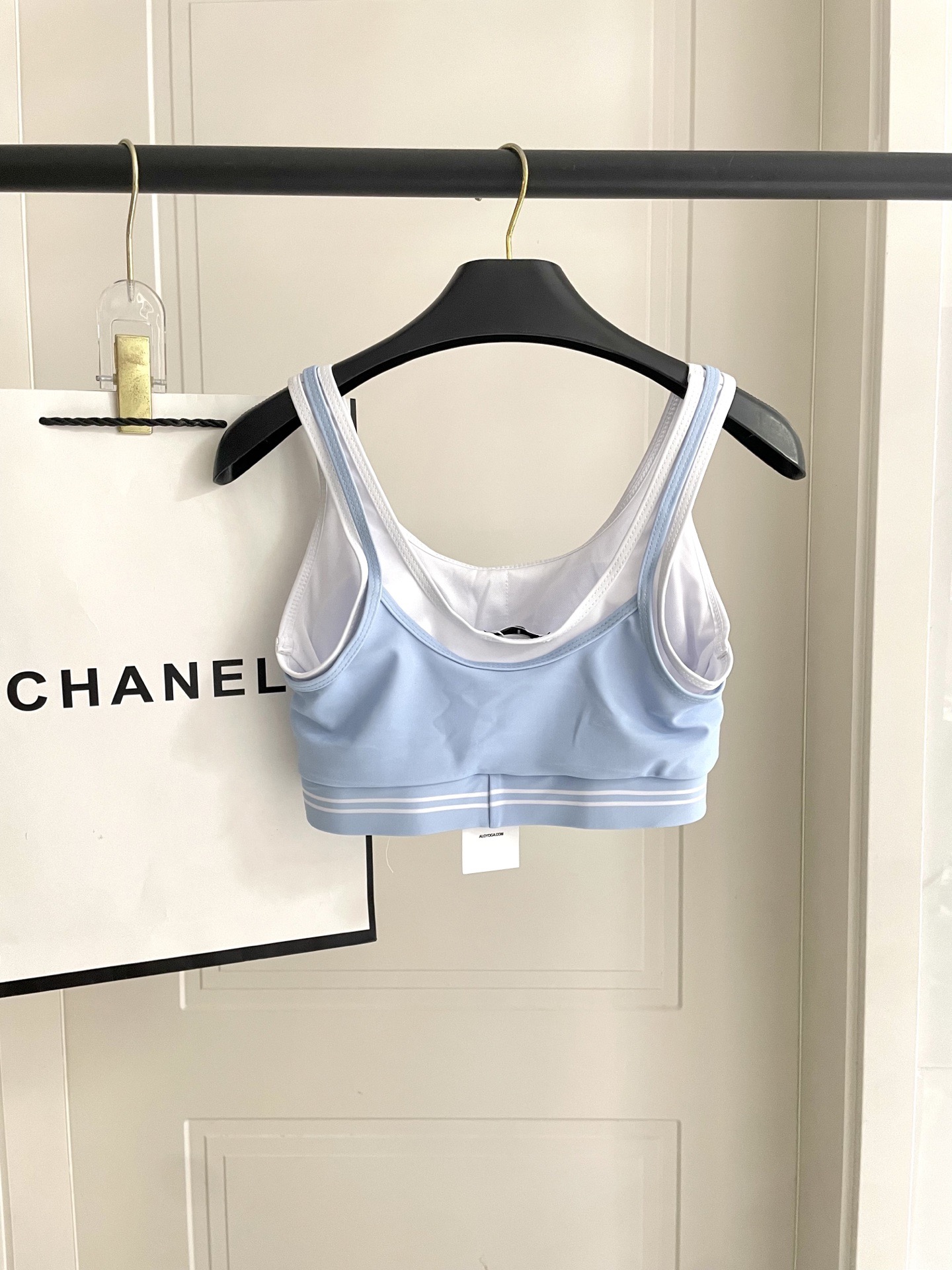 ALO新款高弹力健身短款瑜伽服运动套装~小背心➕修身提臀显瘦裤裙S M L Xl