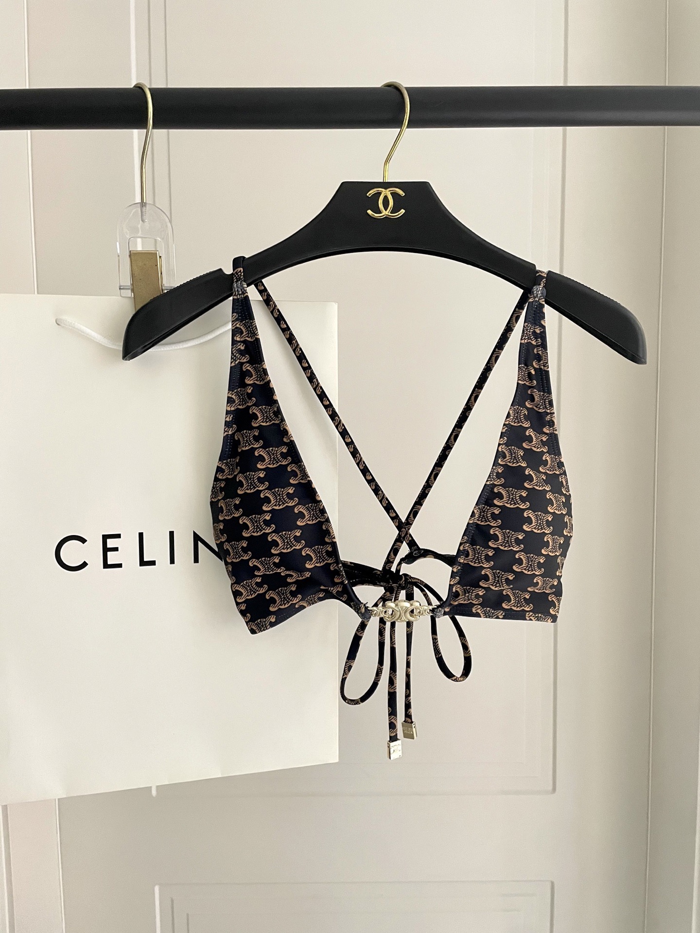 Celine Celine 新款 对版五金 海边