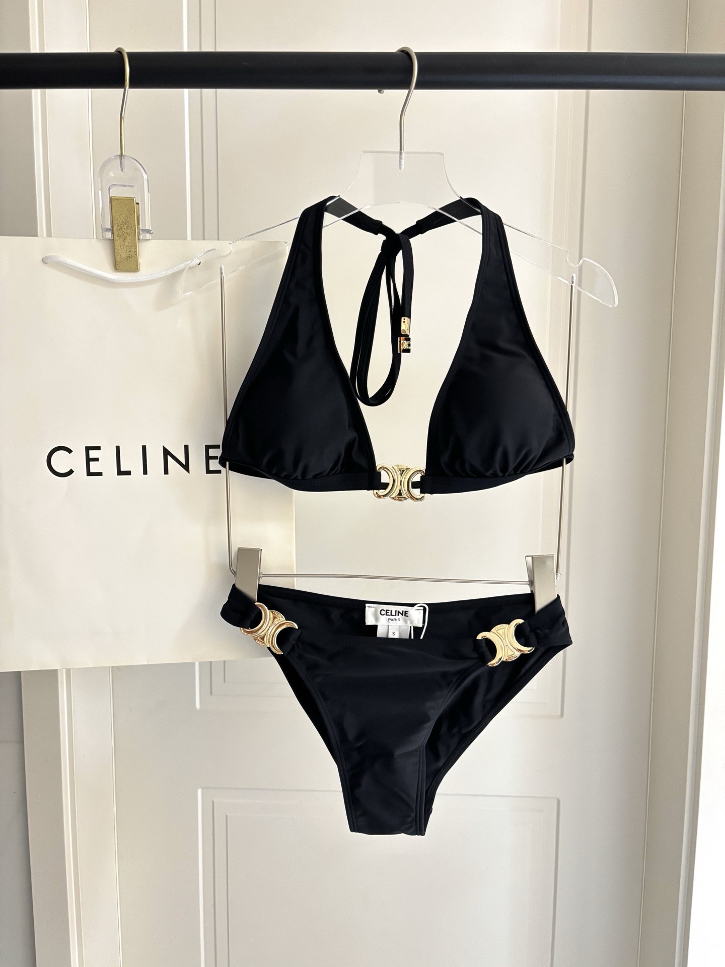 Celine Celine 新款 对版五金 海边