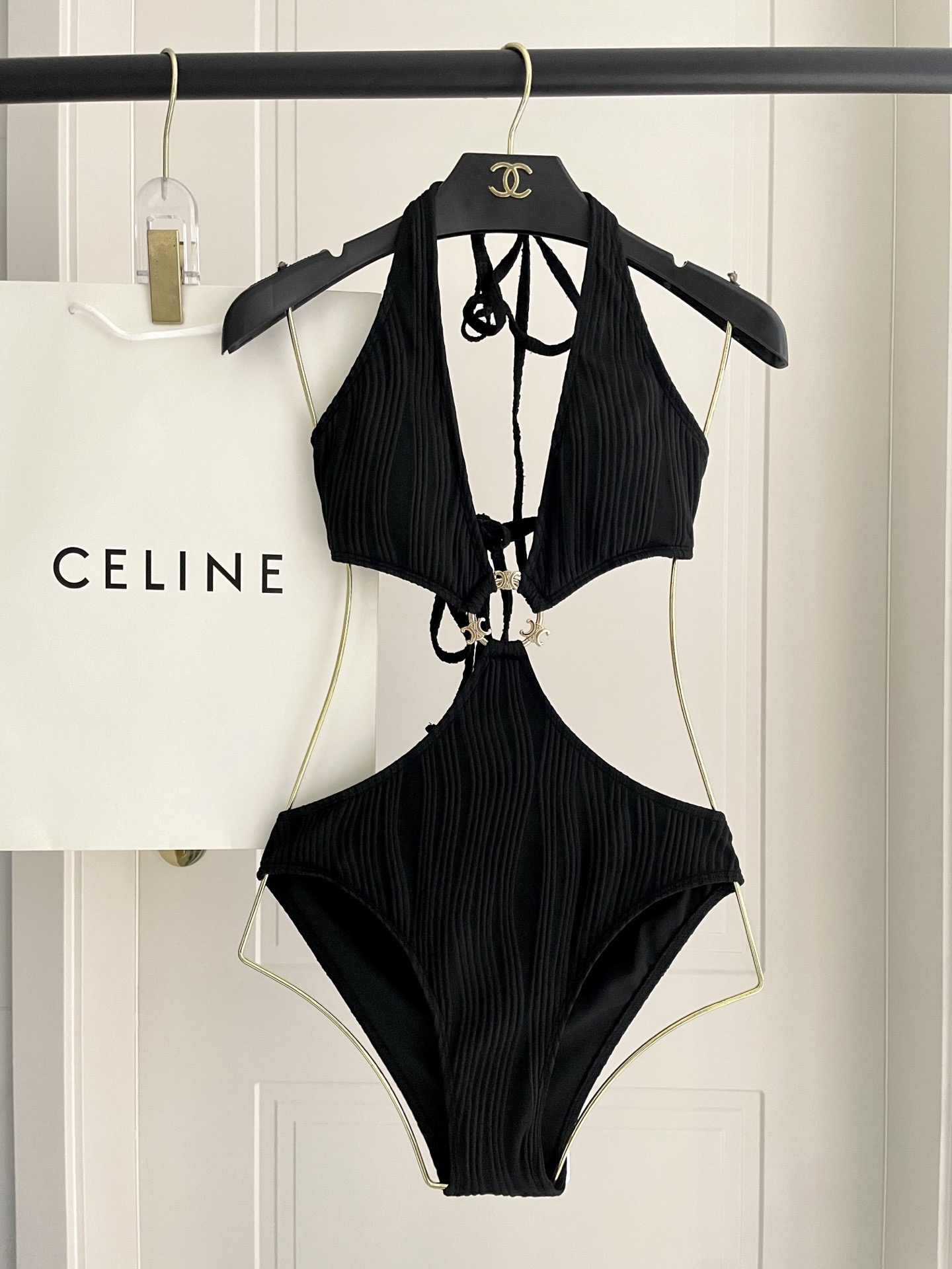 Celine Celine泳衣 海边 游泳池