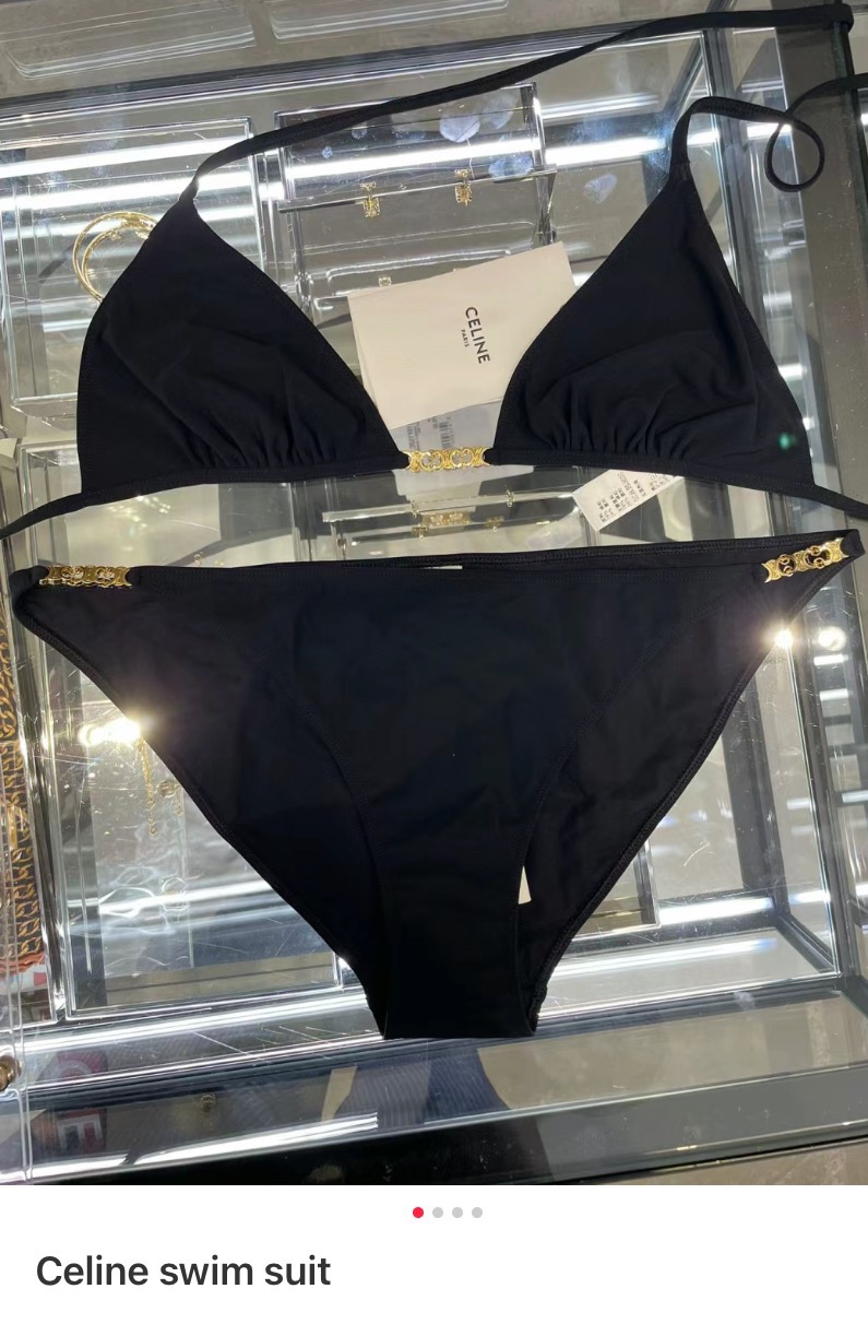 Celine新款泳衣👙❤️😍🥰适合多种场景的游泳衣🏊‍♀️海边 游泳池 温泉 水上乐园 漂流都可以😌内搭