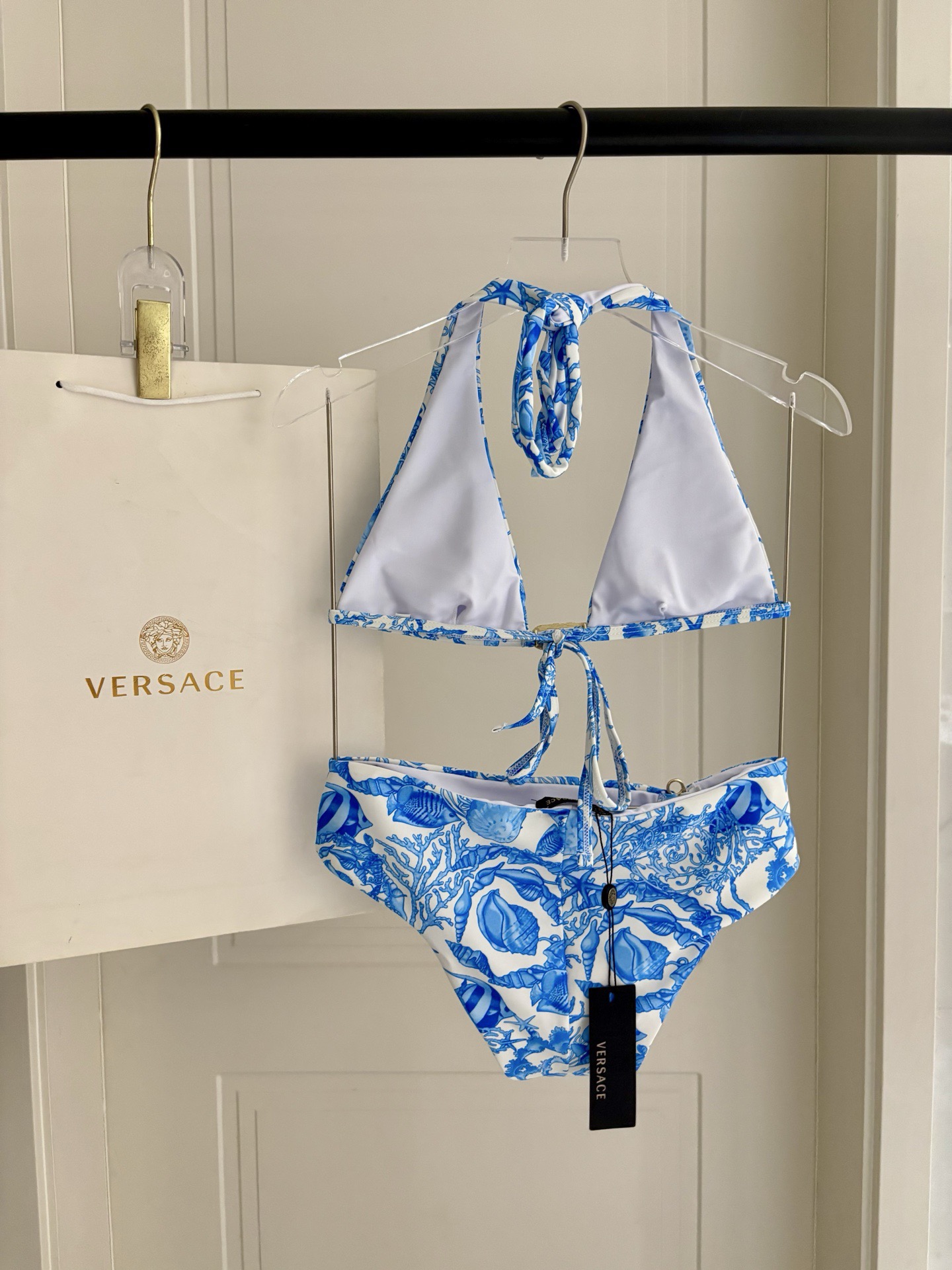 范思哲比基尼👙❤️😍🥰适合多种场景的游泳衣🏊‍♀️海边 游泳池 温泉 水上乐园 漂流都可以😌内搭外穿也完