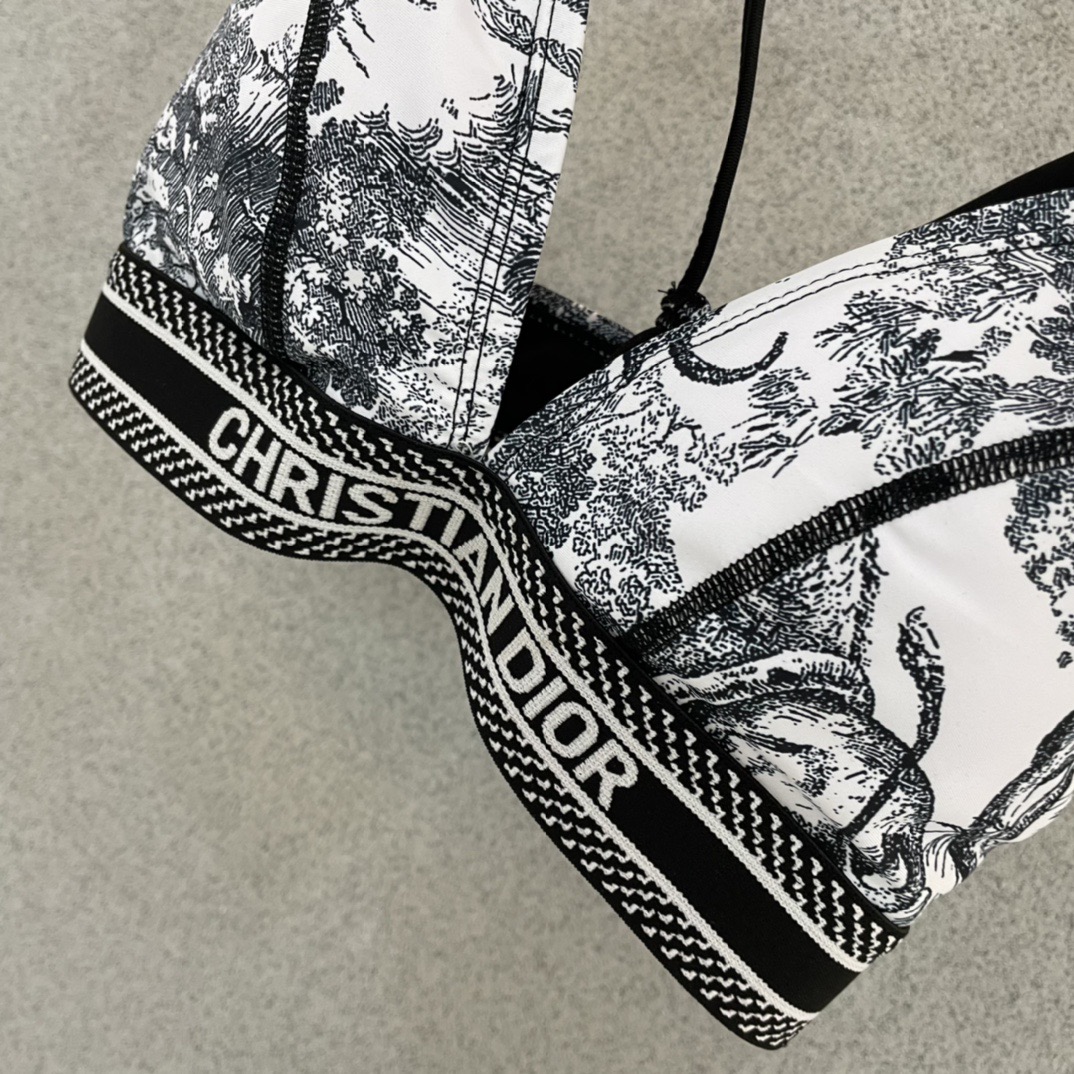 Dior迪奥新款分体式泳衣👙❤️😍🥰适合多种场景的游泳衣🏊‍♀️海边 游泳池 温泉 水上乐园 漂流都可以