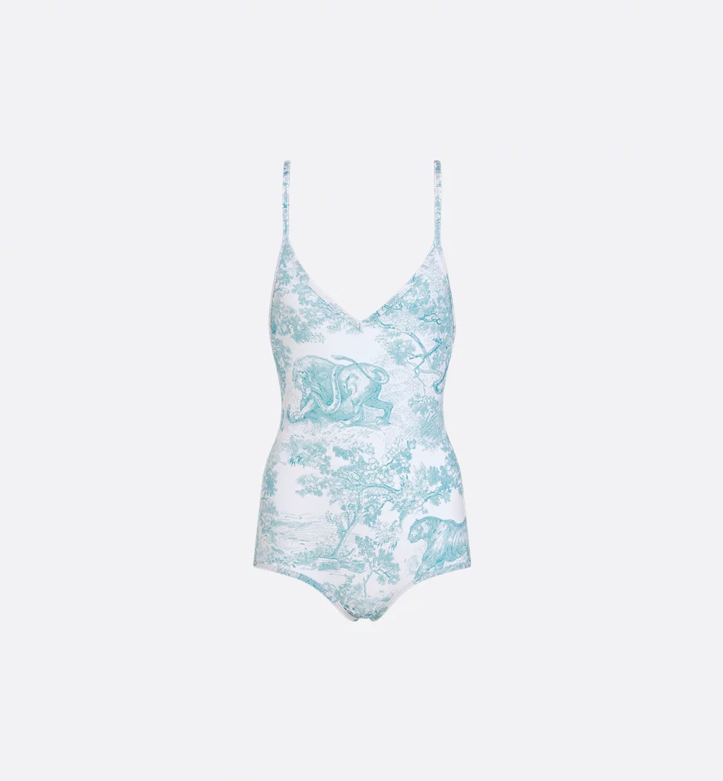 Dior迪奥新款连体式泳衣👙❤️😍🥰适合多种场景的游泳衣🏊‍♀️海边 游泳池 温泉 水上乐园 漂流都可以