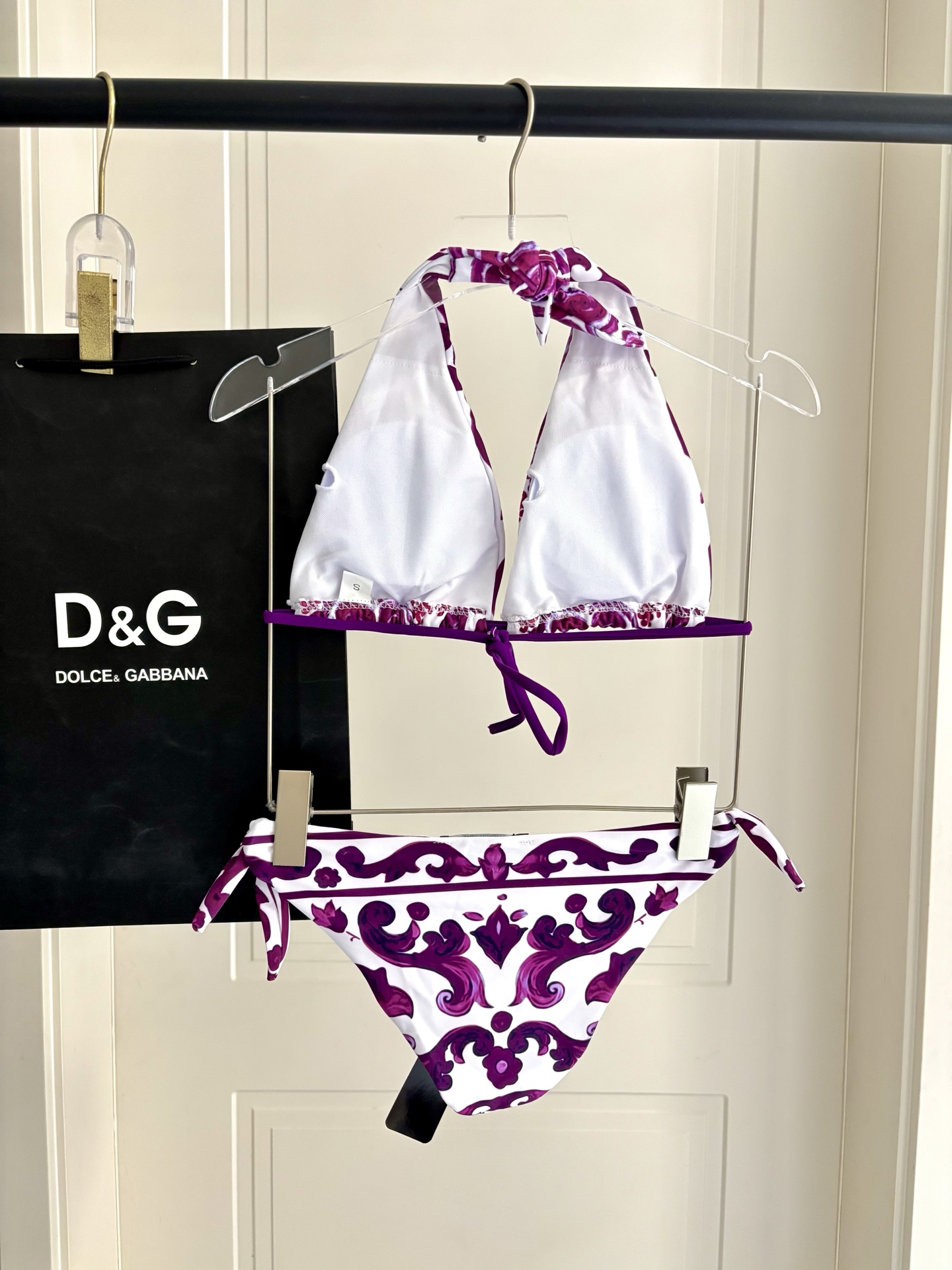 DG新款印花比基尼👙❤️😍🥰适合多种场景的游泳衣🏊‍♀️海边 游泳池 温泉 水上乐园 漂流都可以😌内搭外