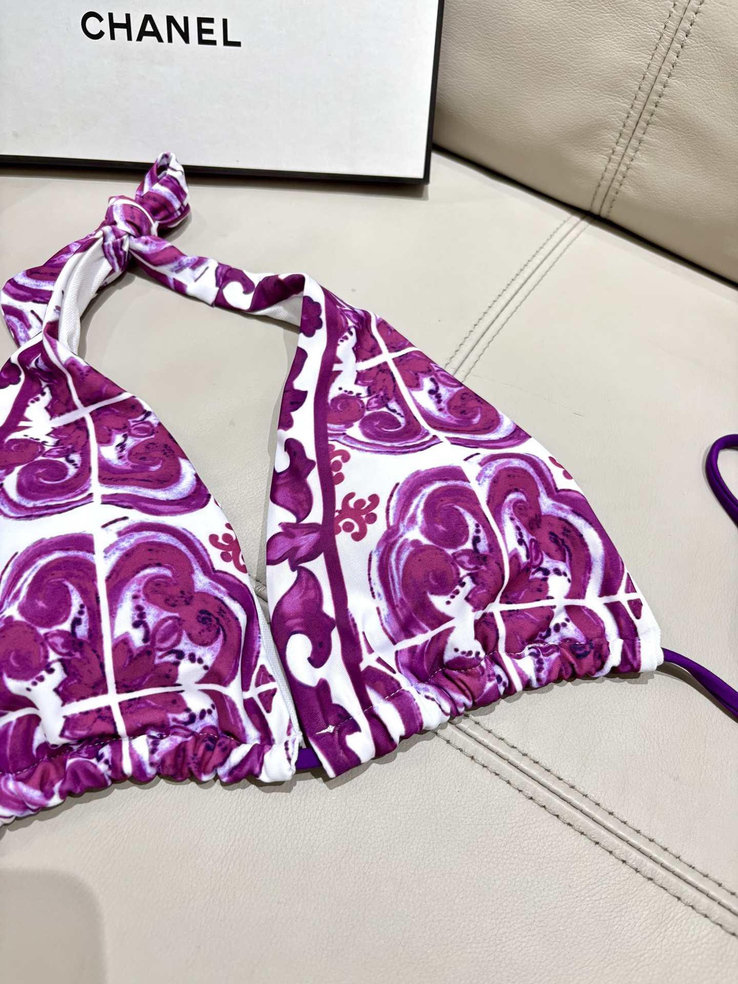 DG新款印花比基尼👙❤️😍🥰适合多种场景的游泳衣🏊‍♀️海边 游泳池 温泉 水上乐园 漂流都可以😌内搭外