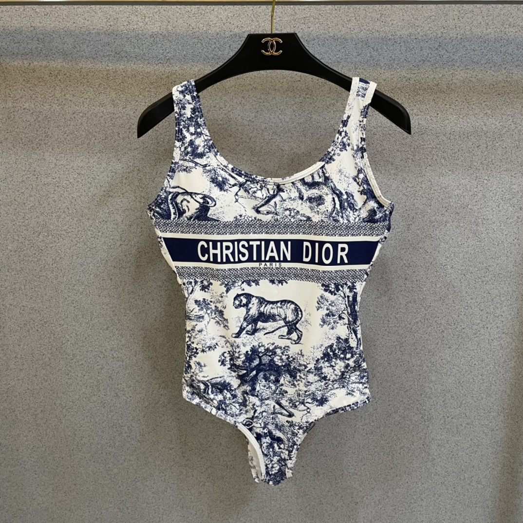 Dior 迪奥连体泳衣 强烈推荐！超显气质 😍🥰适合多种场景的游泳衣🏊‍♀️海边 游泳池 温泉 水上乐园