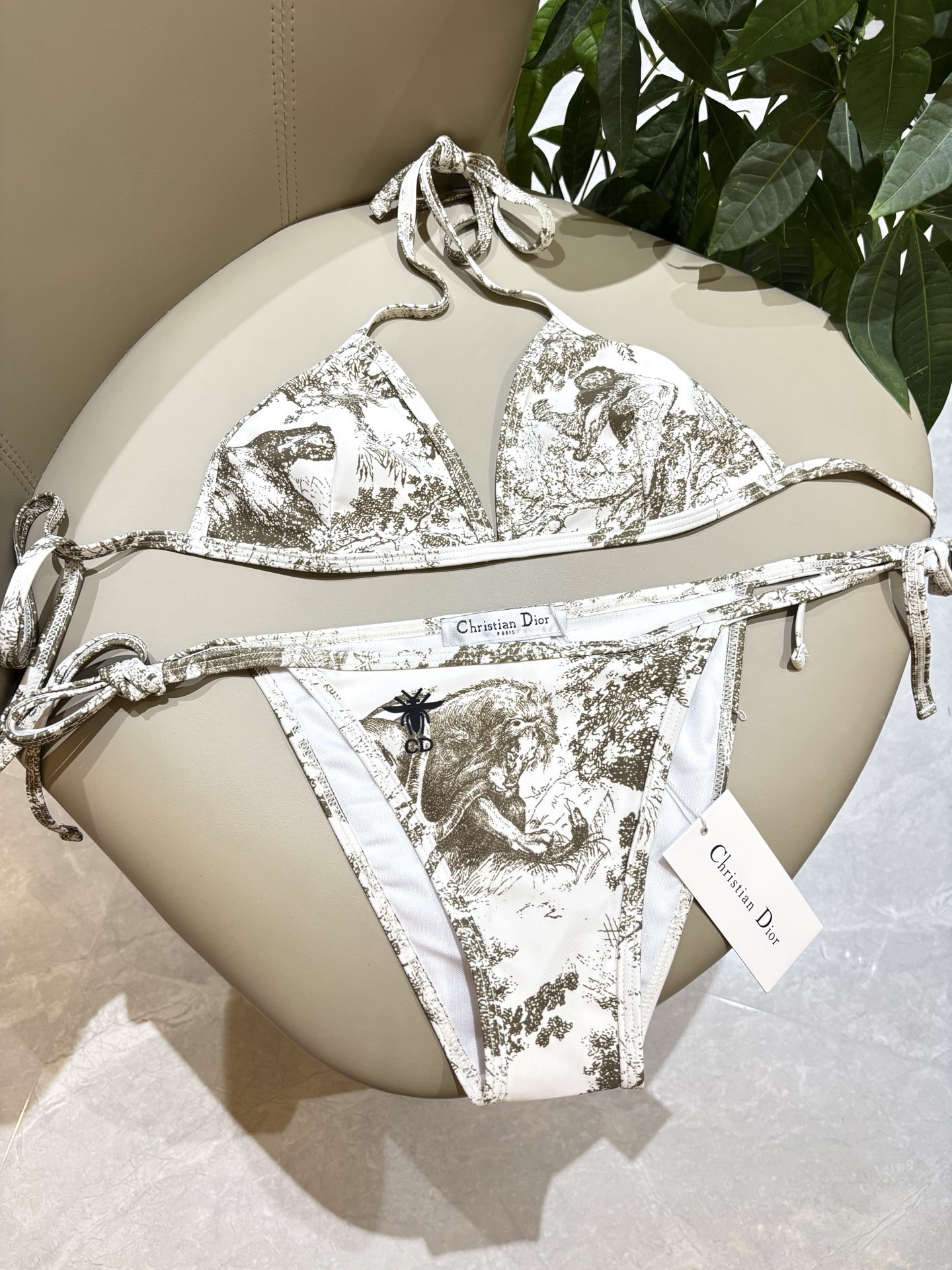 Dior 迪奥比基尼泳衣 强烈推荐！超显气质 😍🥰适合多种场景的游泳衣🏊‍♀️海边 游泳池 温泉 水上乐