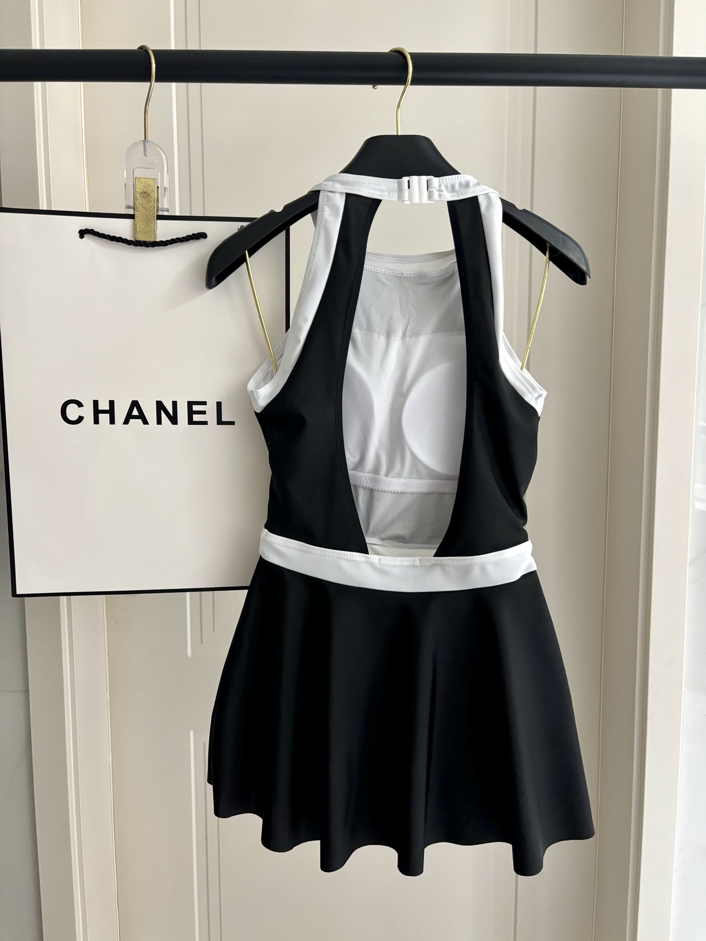 Chanel泳衣👙❤️😍🥰适合多种场景的游泳衣🏊‍♀️海边 游泳池 温泉 水上乐园 漂流都可以😌内搭外穿