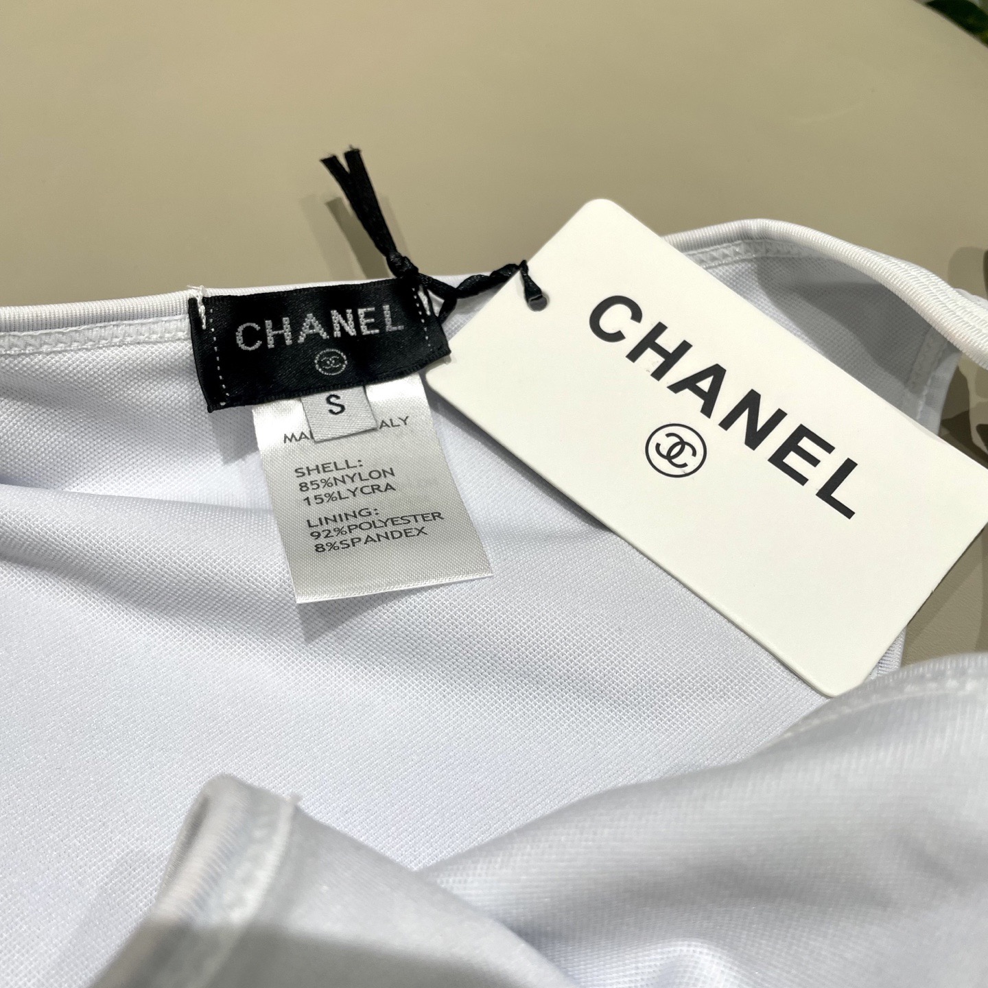Chanel 香奈儿新款印花比基尼👙❤️😍🥰适合多种场景的游泳衣🏊‍♀️海边 游泳池 温泉 水上乐园 漂