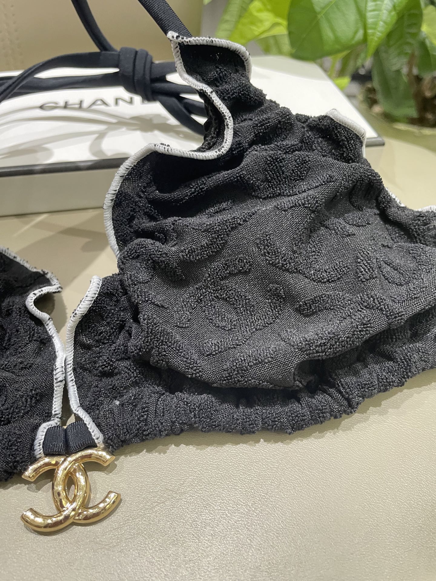 Chanel新款比基尼泳衣😍🥰适合多种场景的游泳衣🏊‍♀️海边 游泳池 温泉 水上乐园 漂流都可以😌内搭