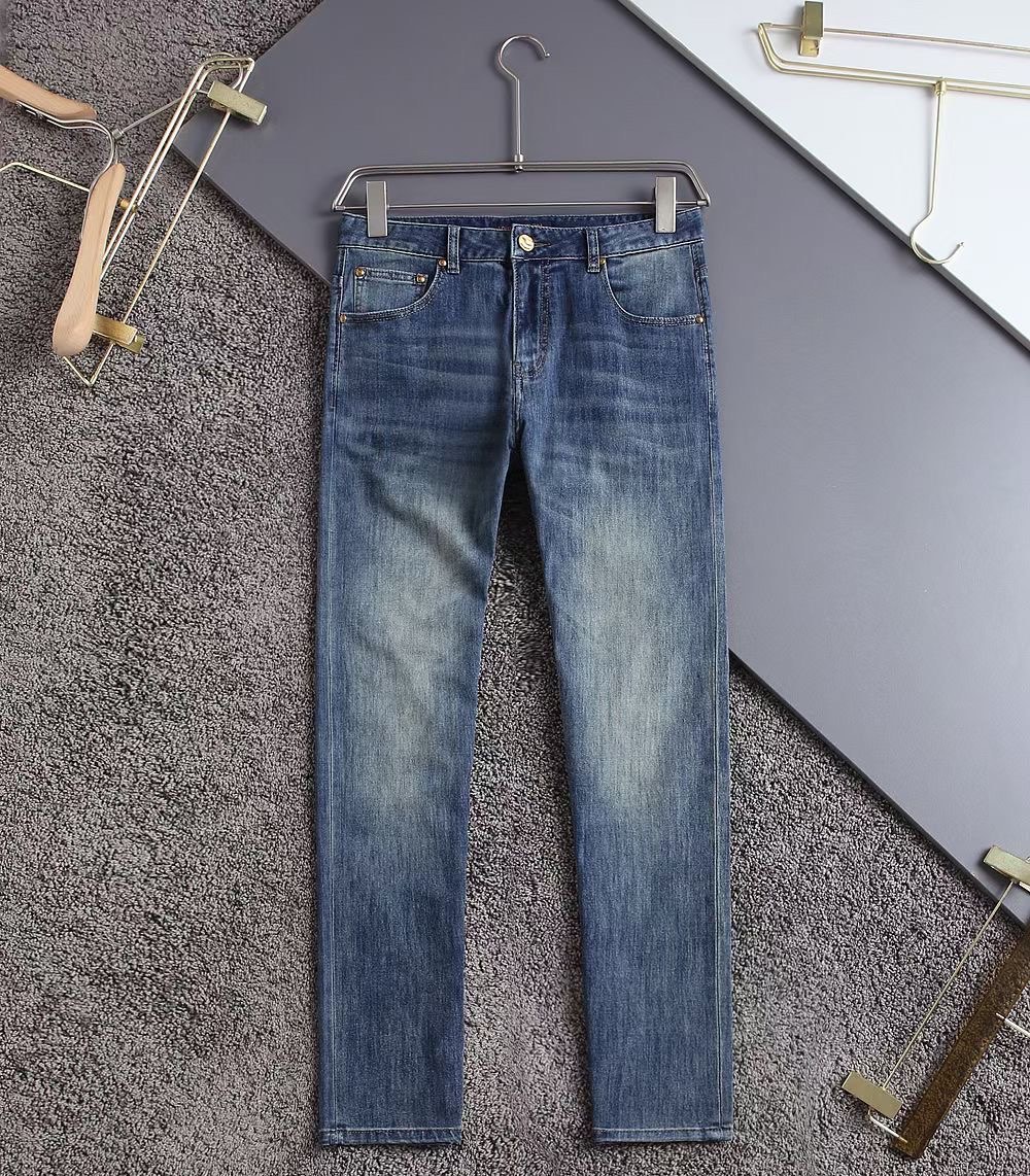 LV new stock launch 2025 original single popular jeans super customized style