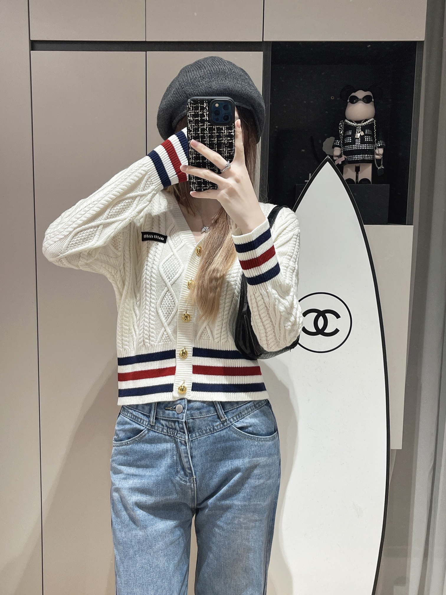 MiuMiu Designer
 Clothing Cardigans Sweatshirts Knitting Fall/Winter Collection