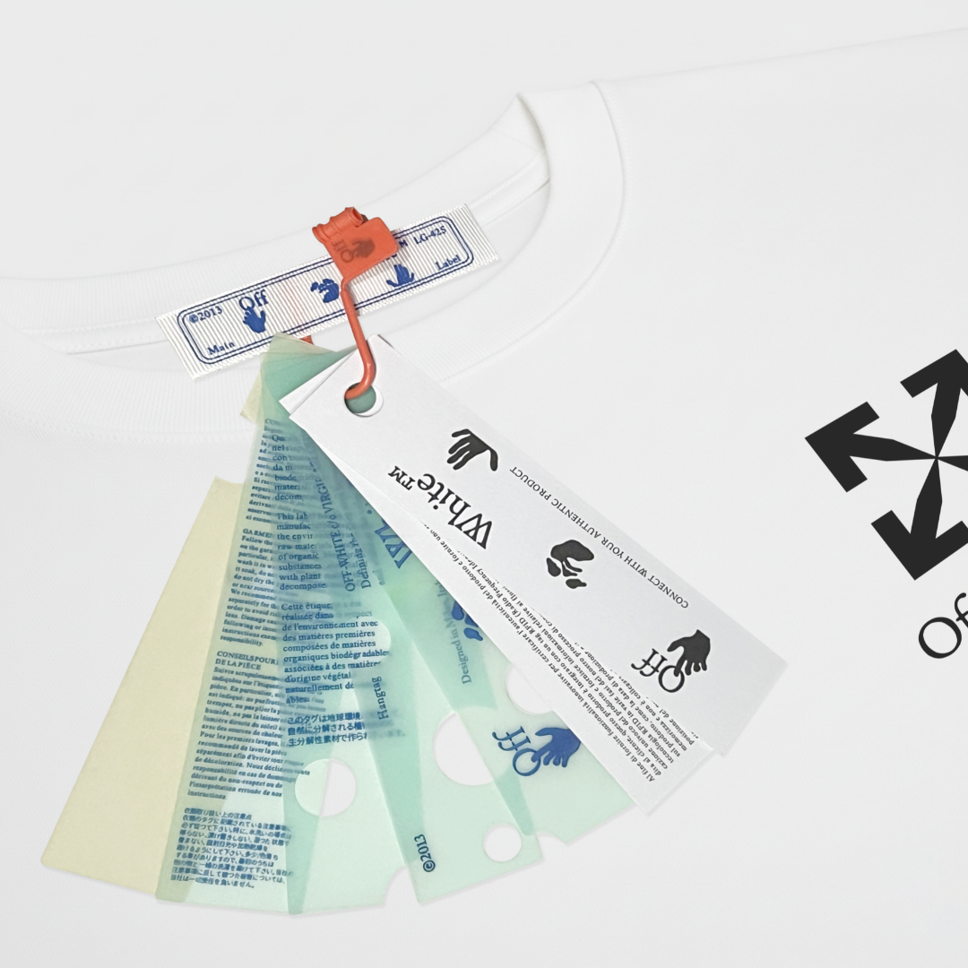 오프화이트 남성 반팔 티셔츠 87747 이미지 3