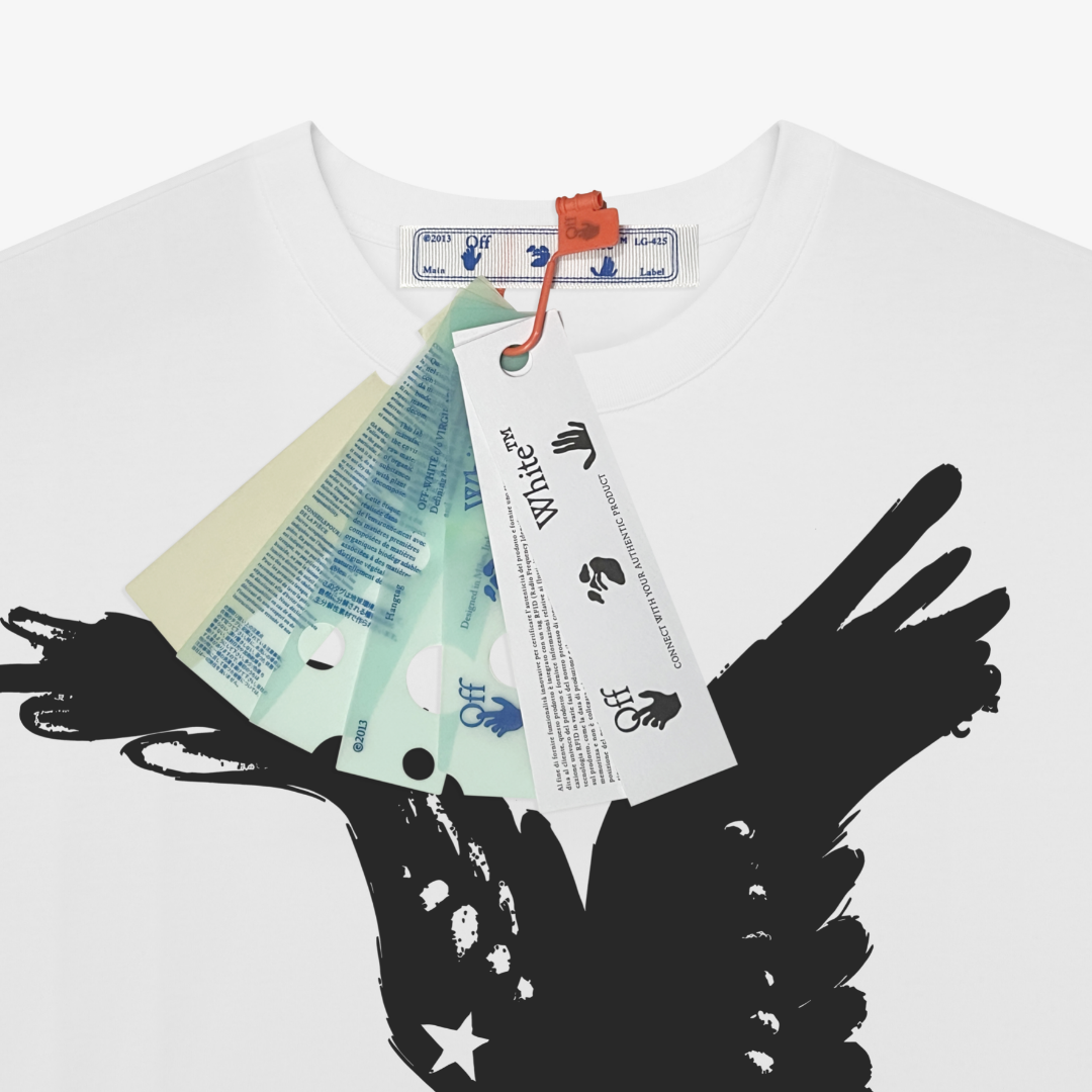 오프화이트 남성 반팔 티셔츠 87655 이미지 4