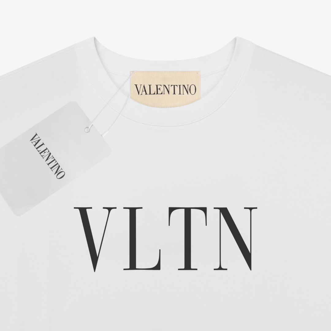 발렌티노 VLTN 클래식 로고 반팔 티셔츠 87900 이미지 3