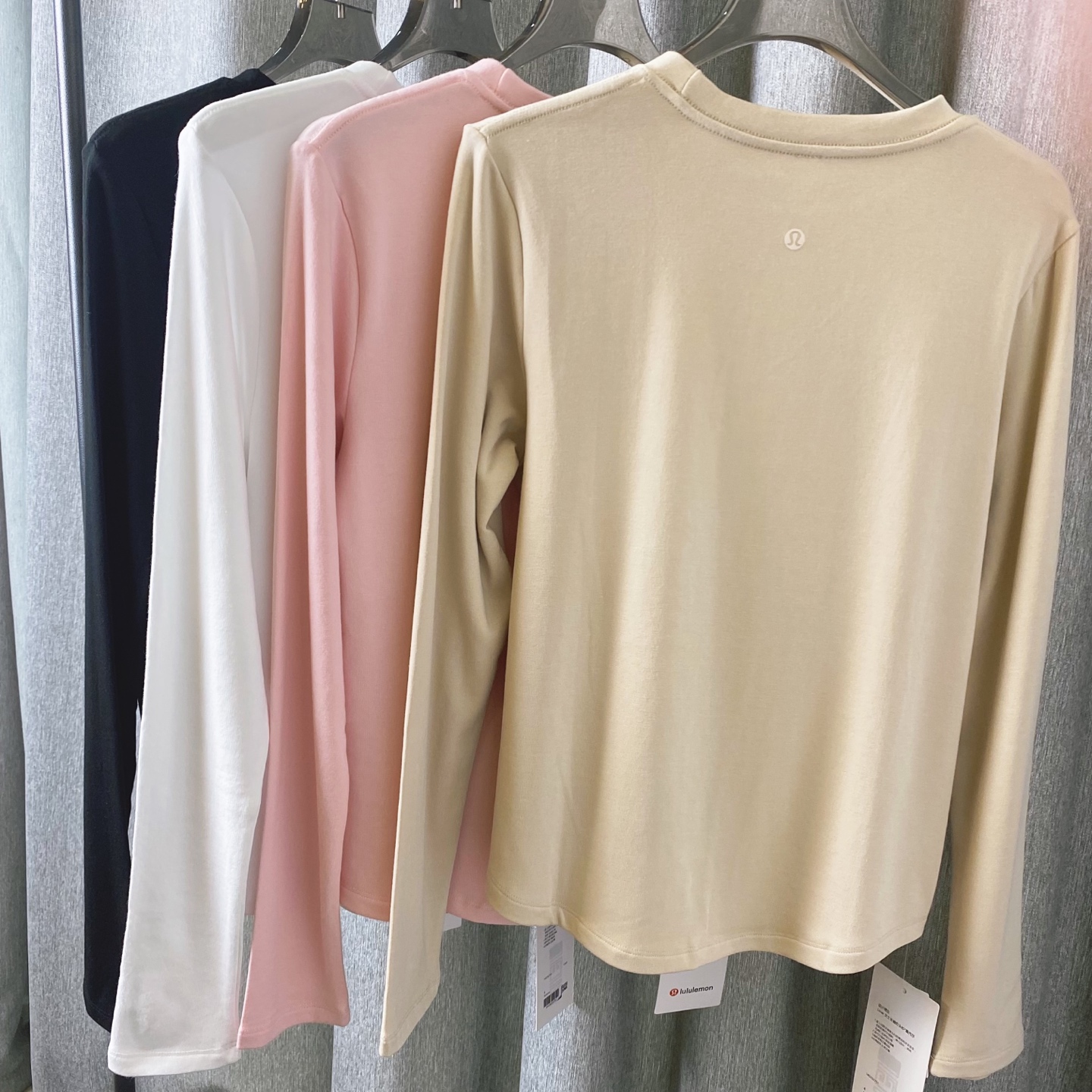 Lululemon long sleeve everyday black yoga