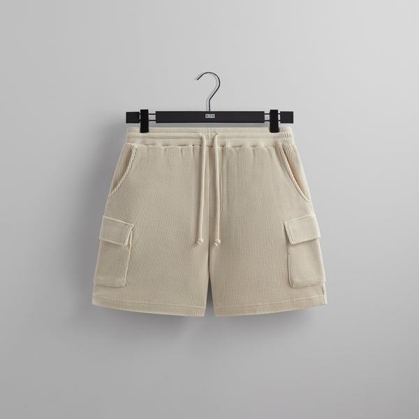 Kith Men's Waffle Knit Cargo Shorts - Casual & Stylish Summer Essential 1 a1749365604429 2674