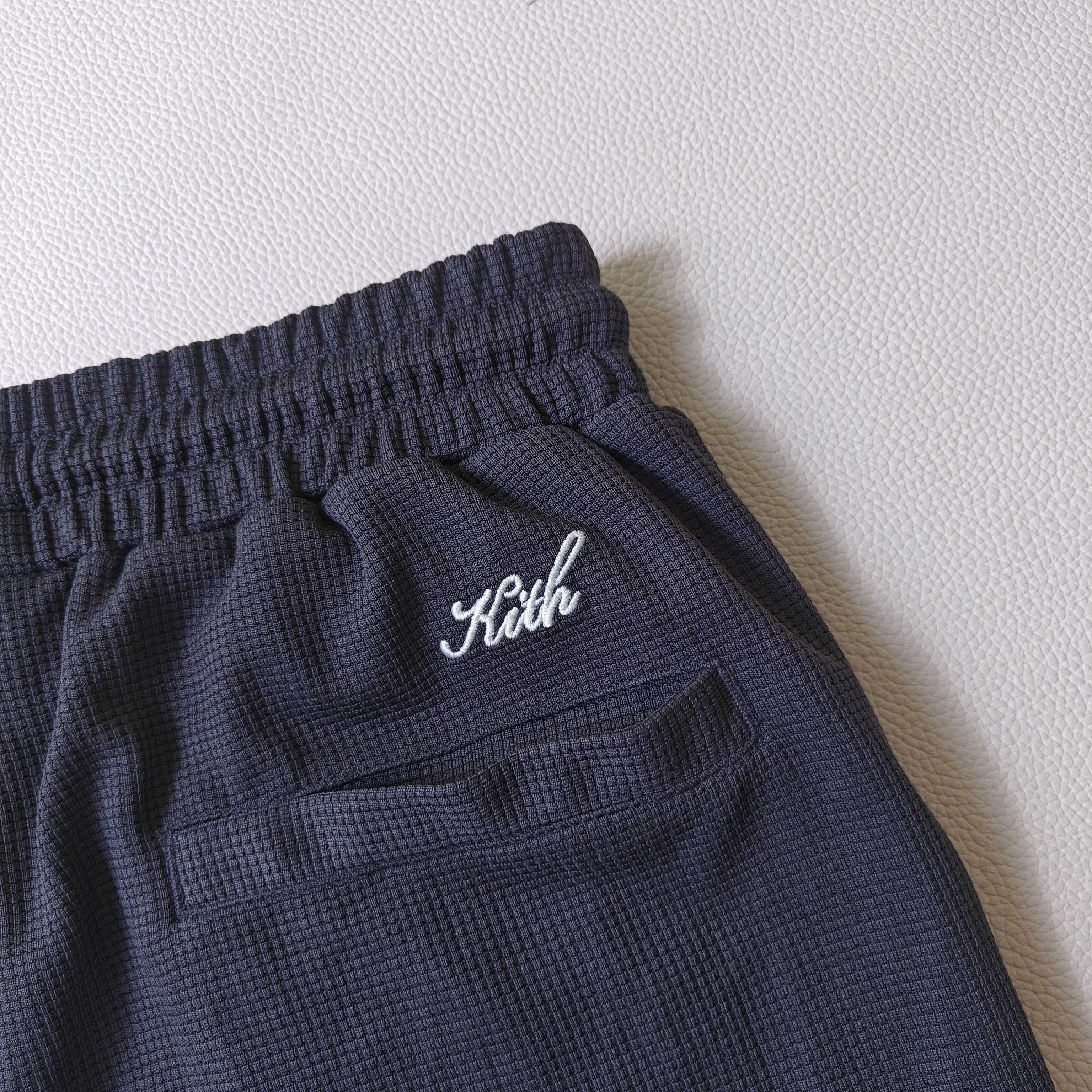 Kith Men's Waffle Knit Cargo Shorts - Casual Summer Style 10 a1749365665339 1864