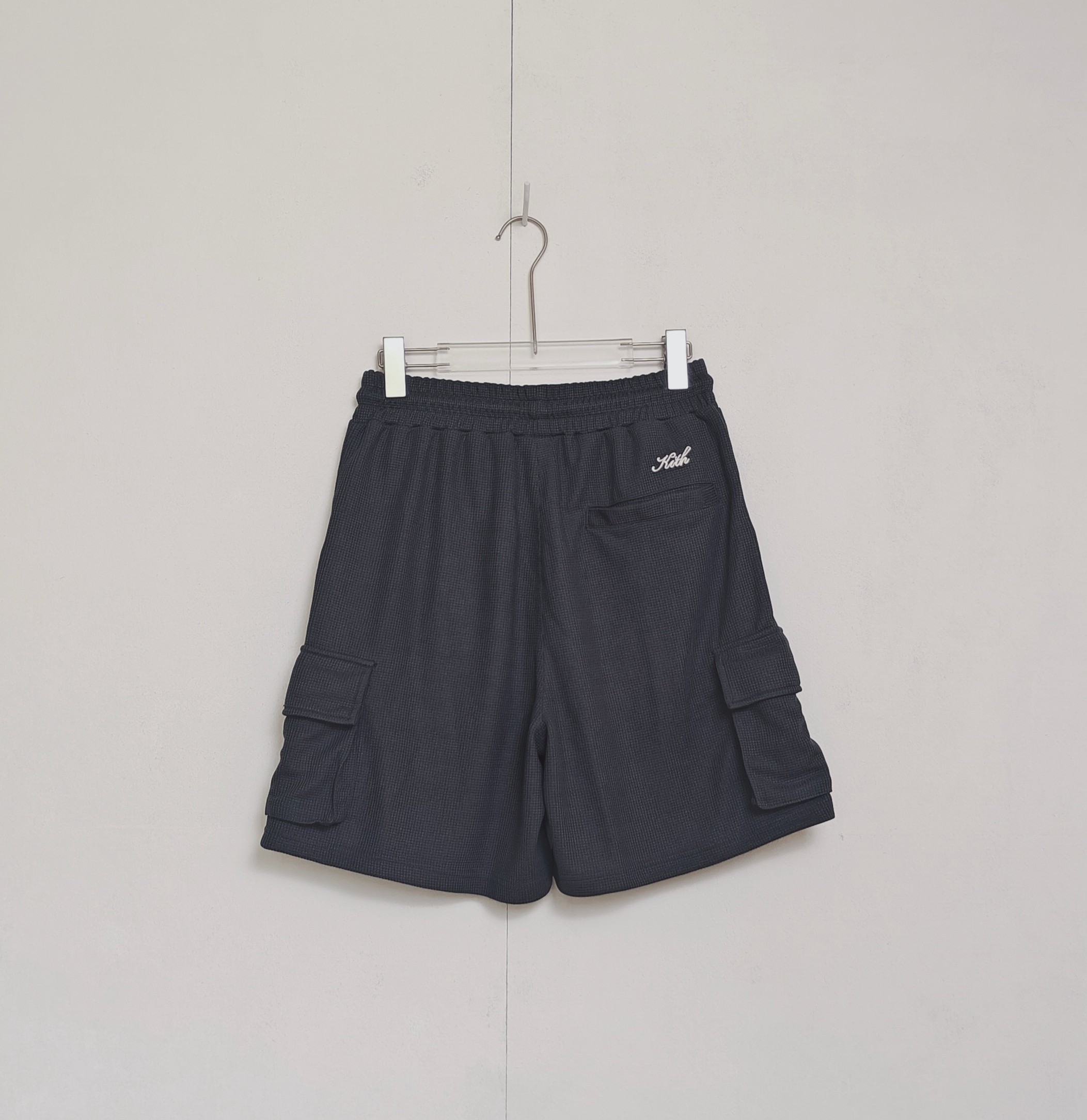 Kith Men's Waffle Knit Cargo Shorts - Casual Summer Style 5 a1749365734309 7856