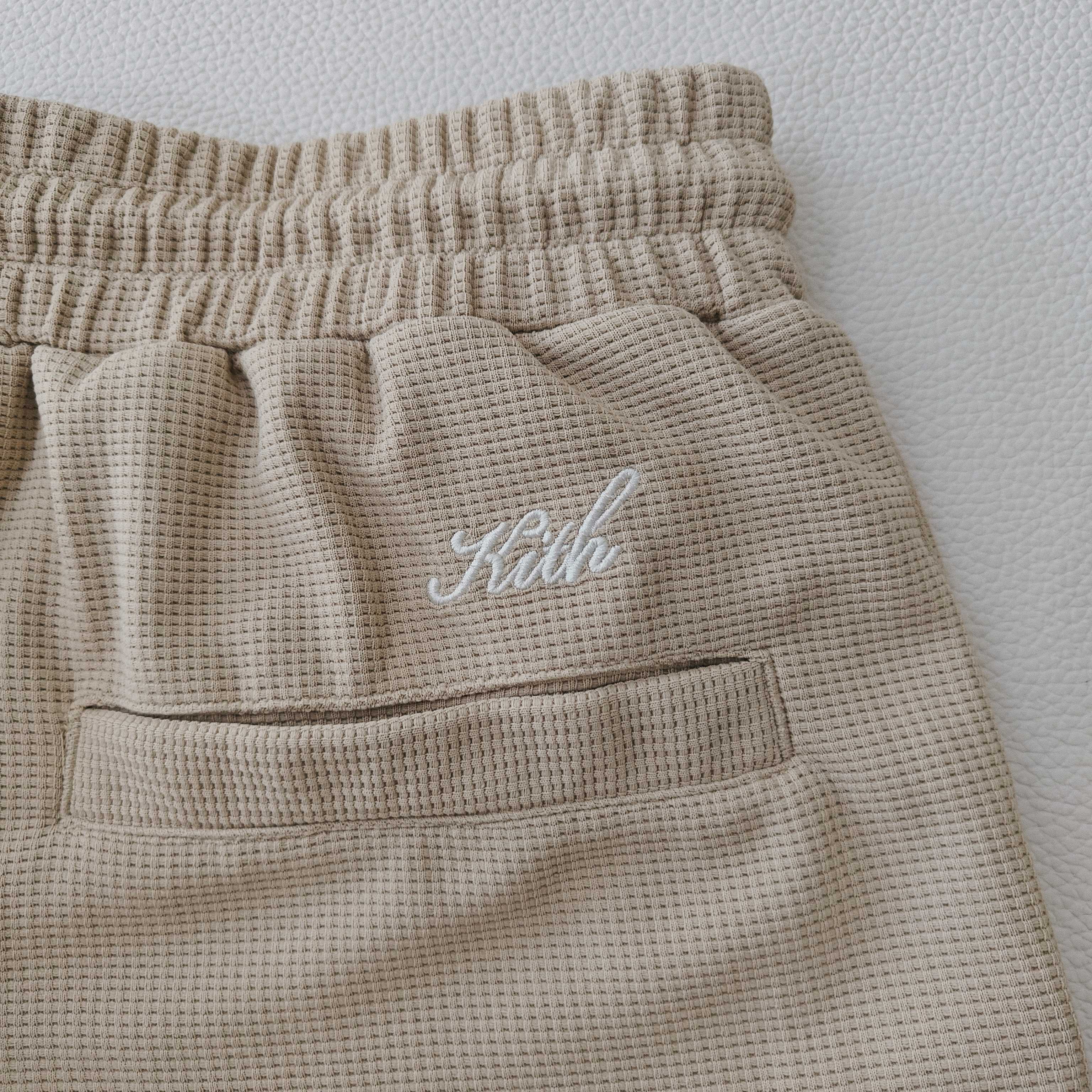 Kith Men's Waffle Knit Cargo Shorts - Casual & Stylish Summer Essential 9 a1749533785243 7340