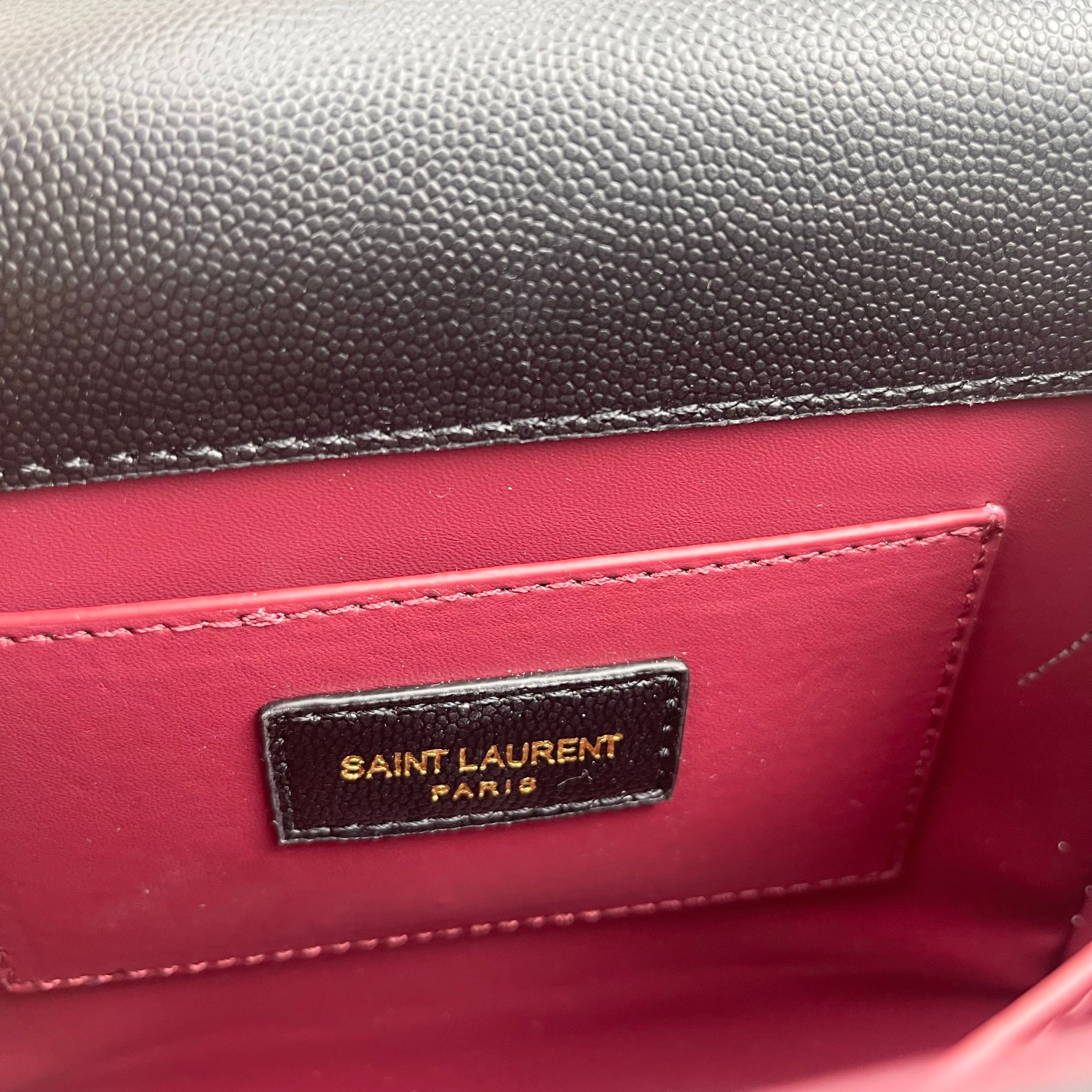 Saint Laurent Classic Handcrafted Luxury Leather Shoulder Bag Ref 6