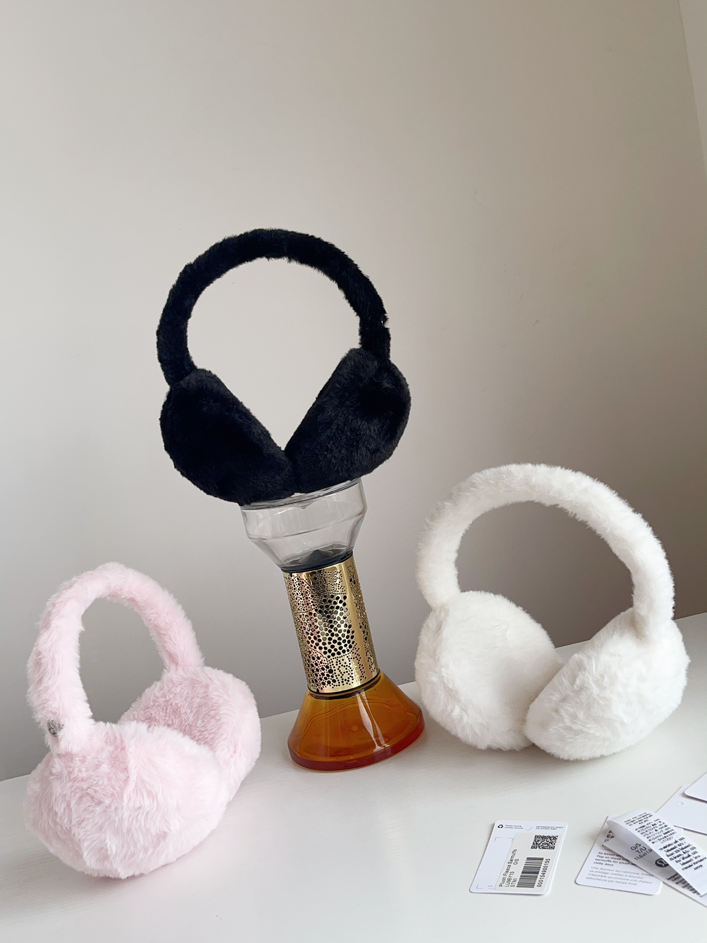 **Unisex Brushed Fleece Earmuffs** - Hat