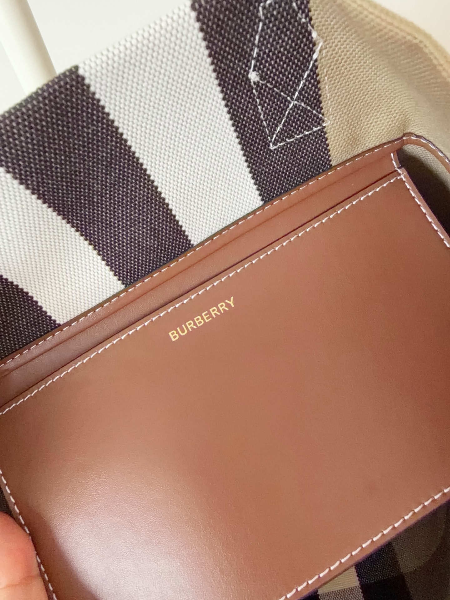 博柏利 Burberry 高定经典皮革女包手袋 #60755BAF 7