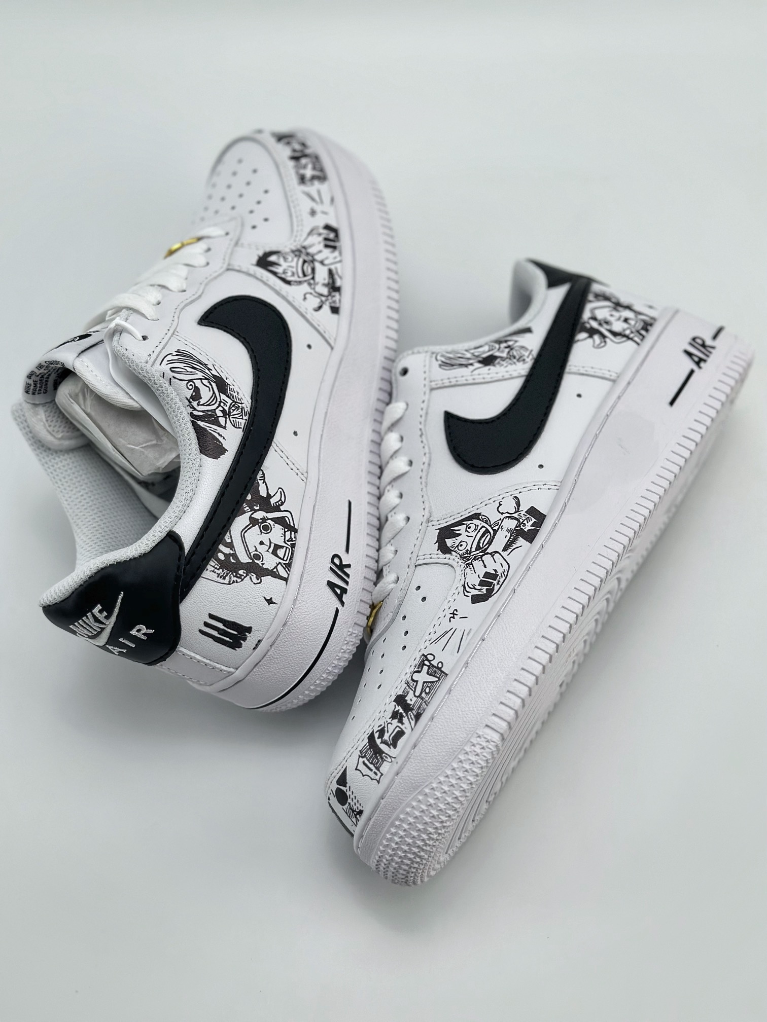 Nike Air Force 1 Low 07 Customized One Piece Graffiti AM0703-122