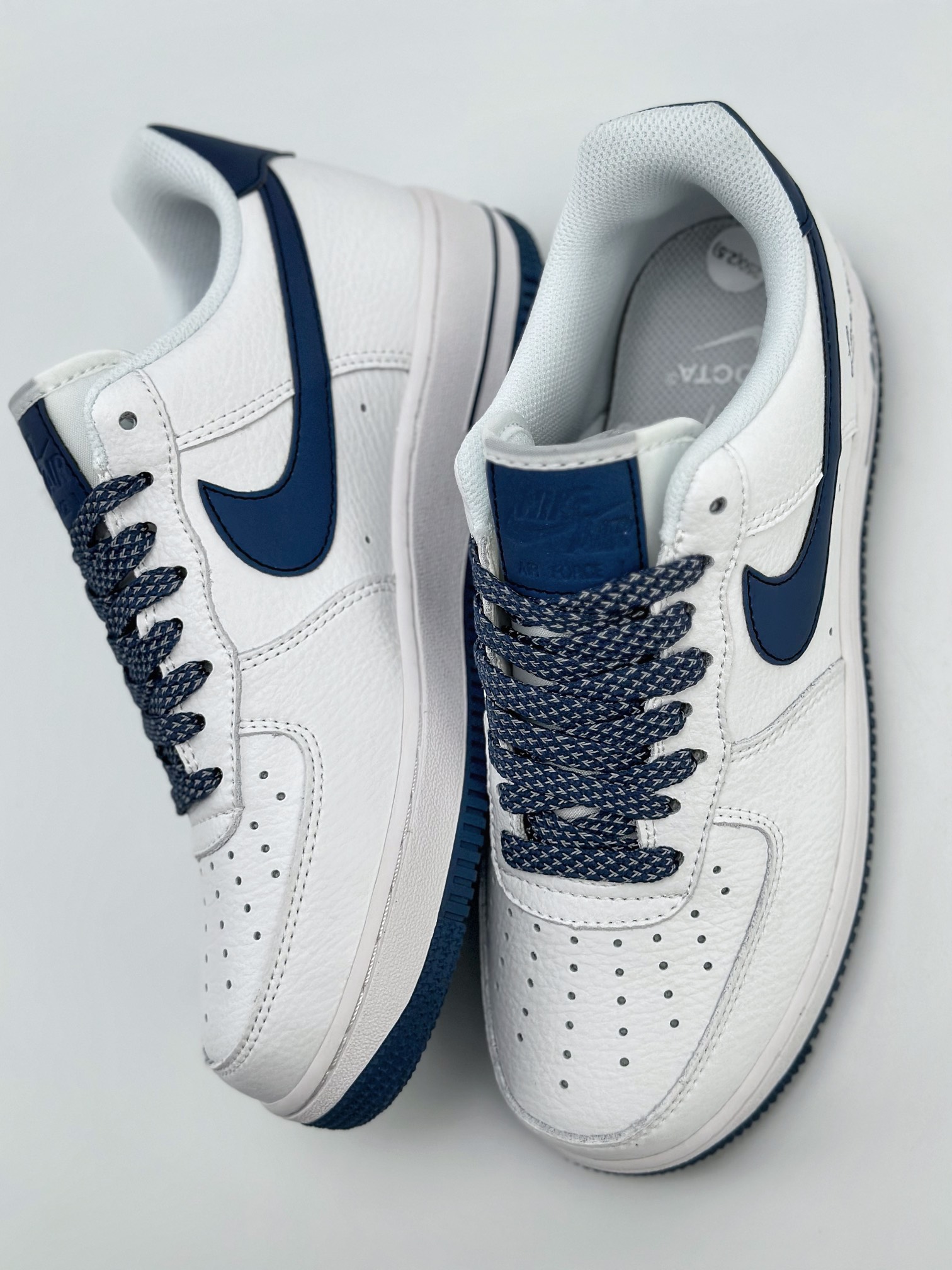 Nike Air Force 1 Low 07 Signature White Navy Blue Starry Sky LO1718-056