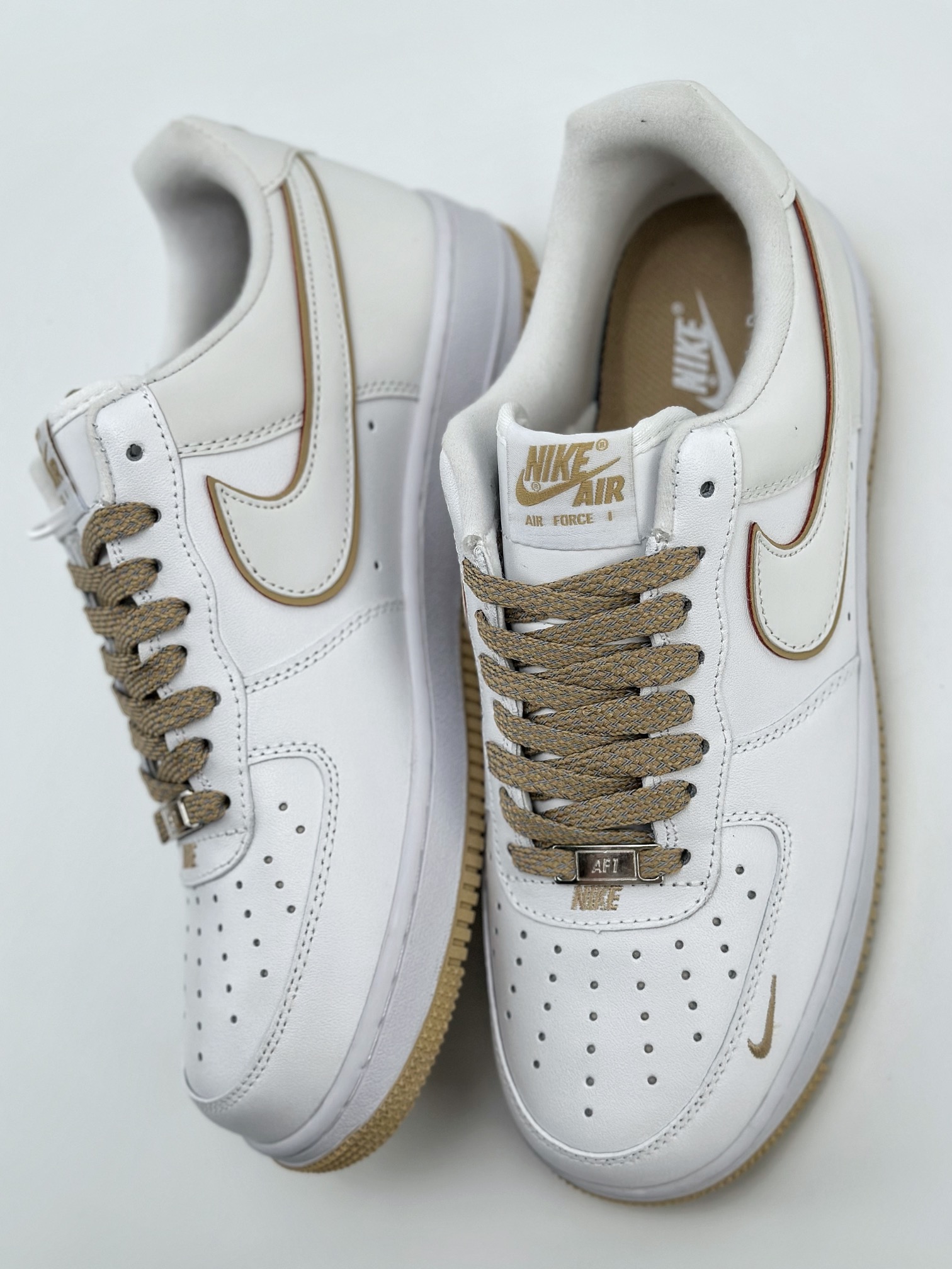 Nike Air Force 1 Low 07 White Earth Yellow Full Star YZ8115-004