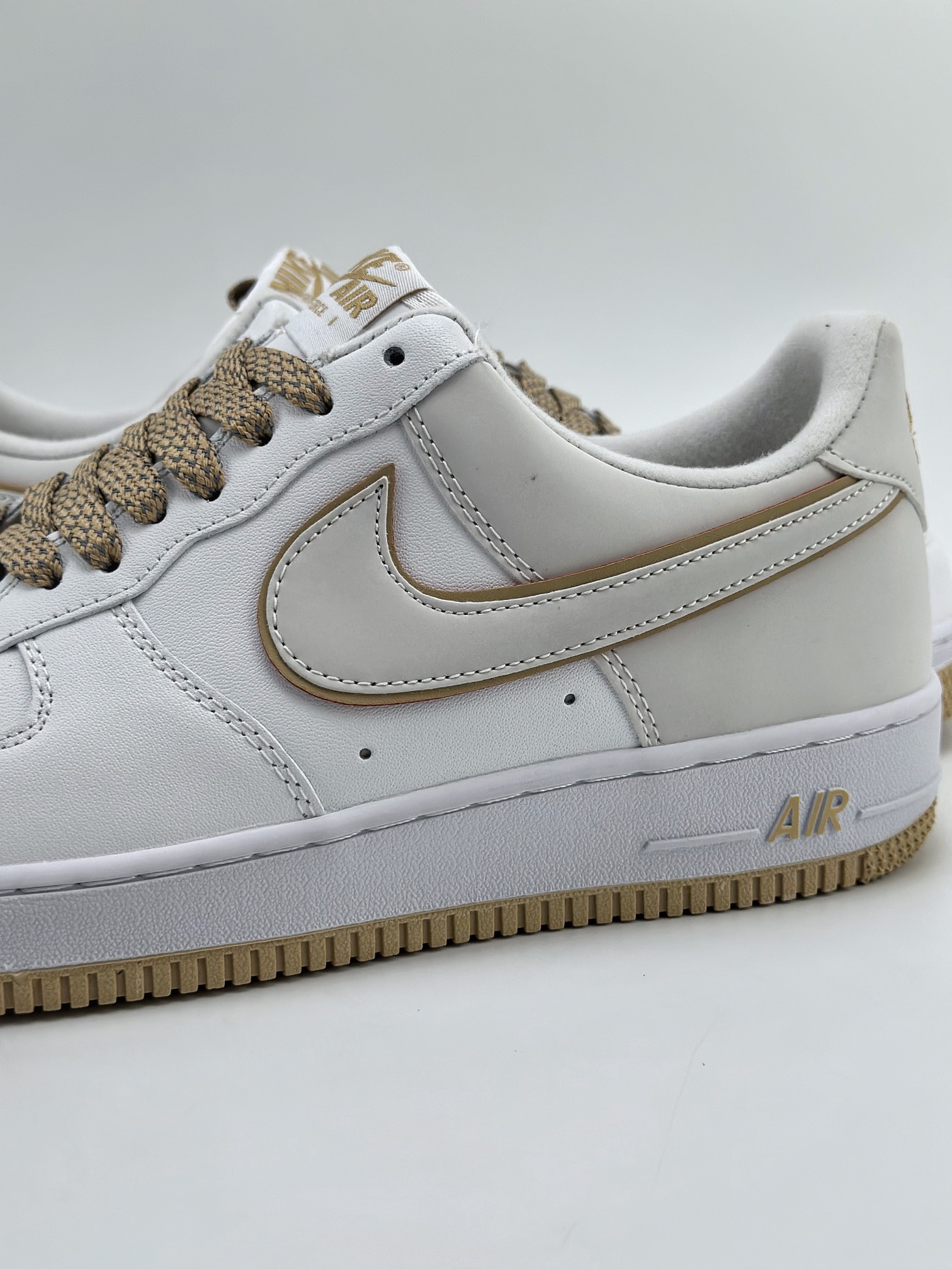 Nike Air Force 1 Low 07 White Earth Yellow Full Star YZ8115-004