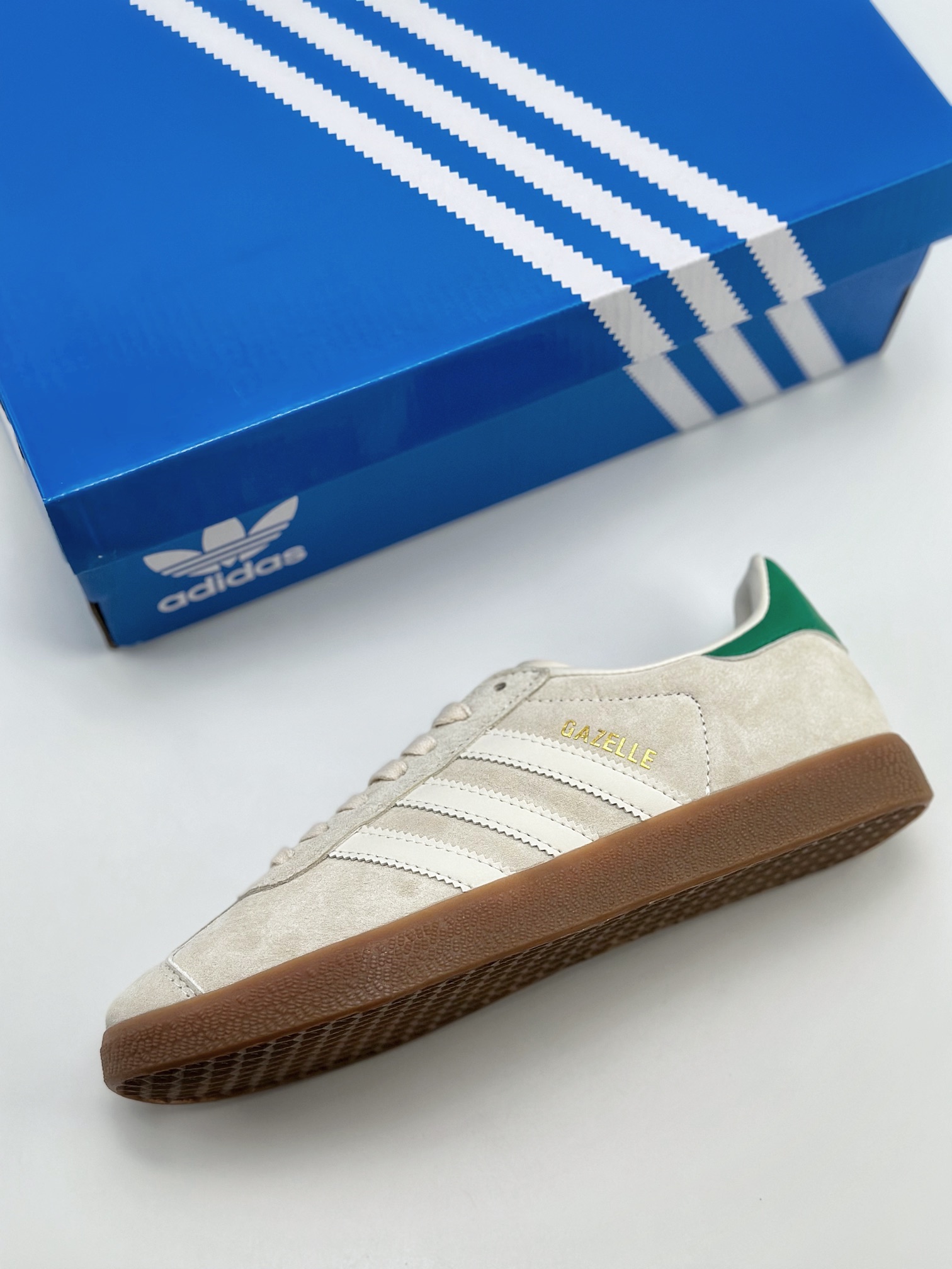 adidas Originals Gazelle clover casual non-slip wear-resistant low-top sneakers IF3235SJ