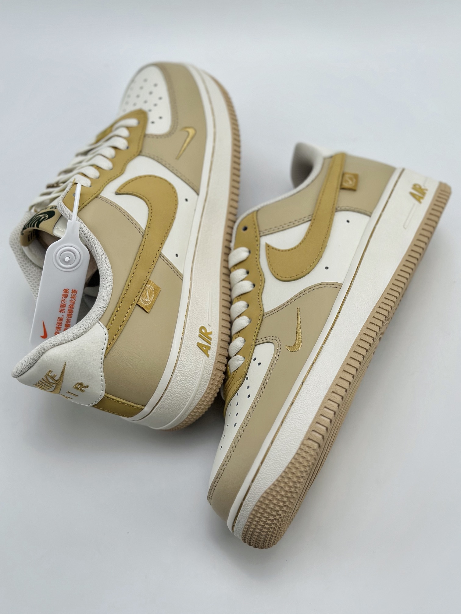 Nike Air Force 1 Low 07 White and Yellow DB3301-166