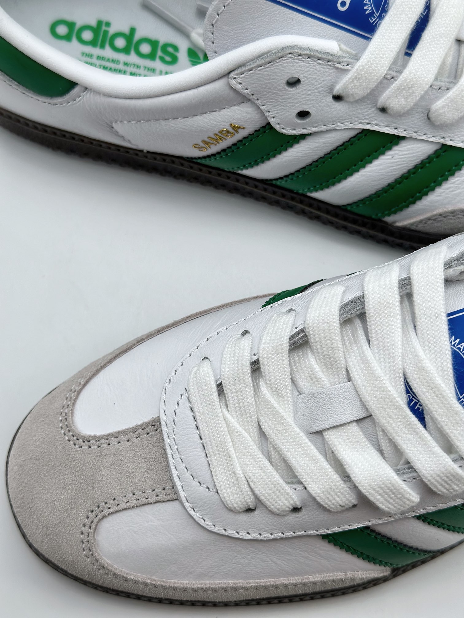 240 adidas originals Samba OG x SPORTY & RICH 纯原顶级版本 板鞋 IG1024XQ