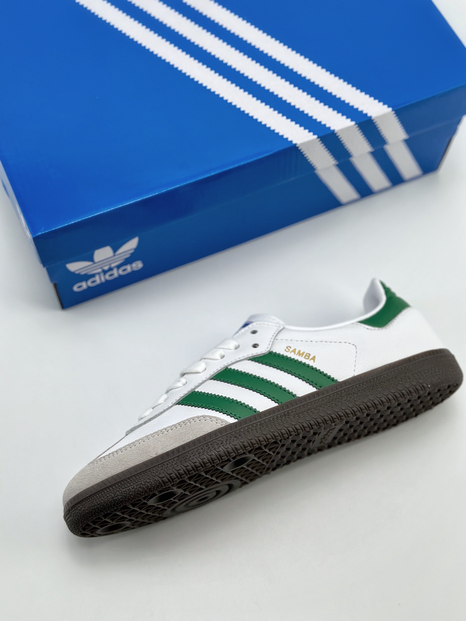 adidas originals Samba OG x SPORTY & RICH pure original top version sneakers IG1024XQ