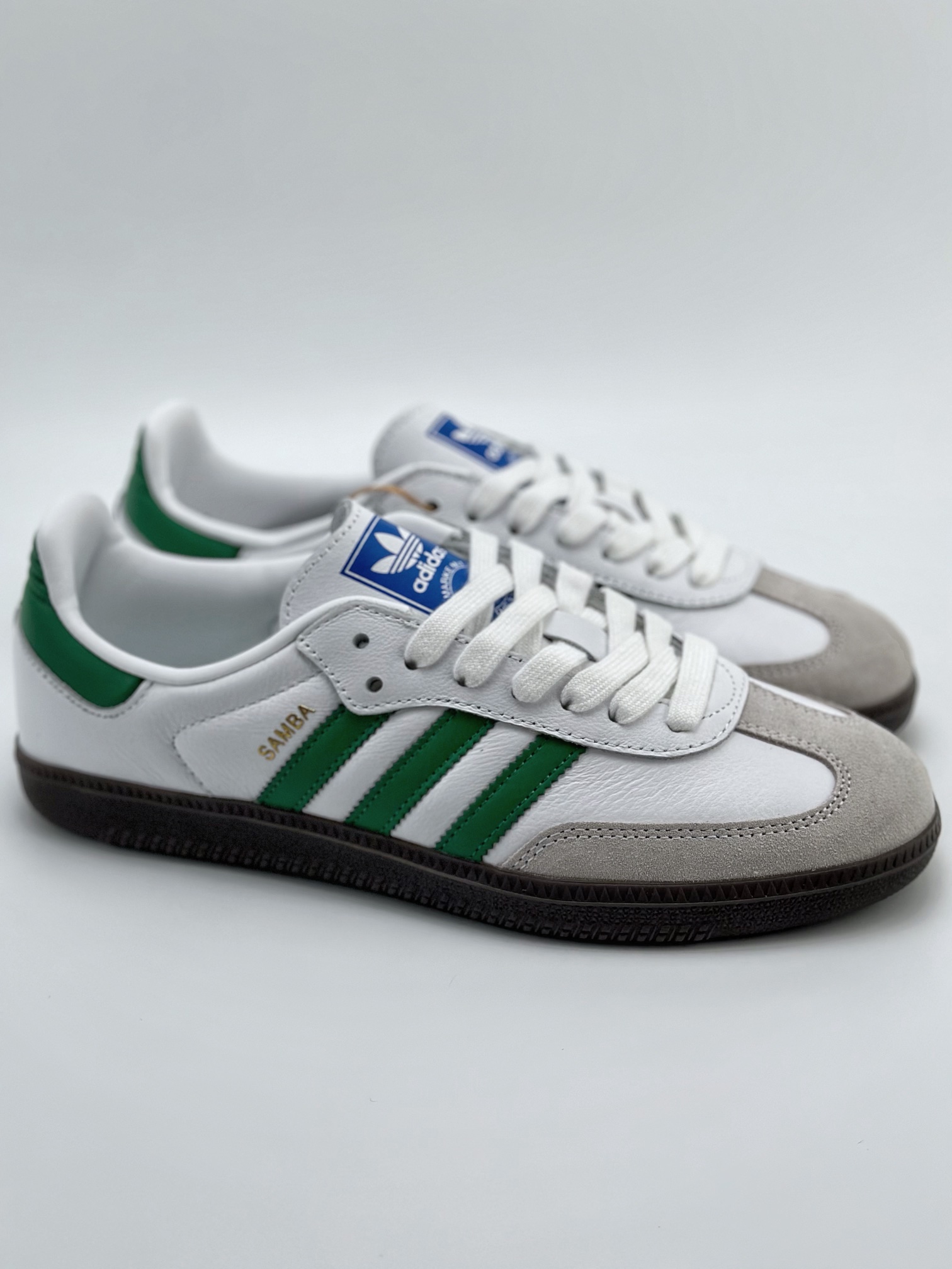 adidas originals Samba OG x SPORTY & RICH pure original top version sneakers IG1024XQ