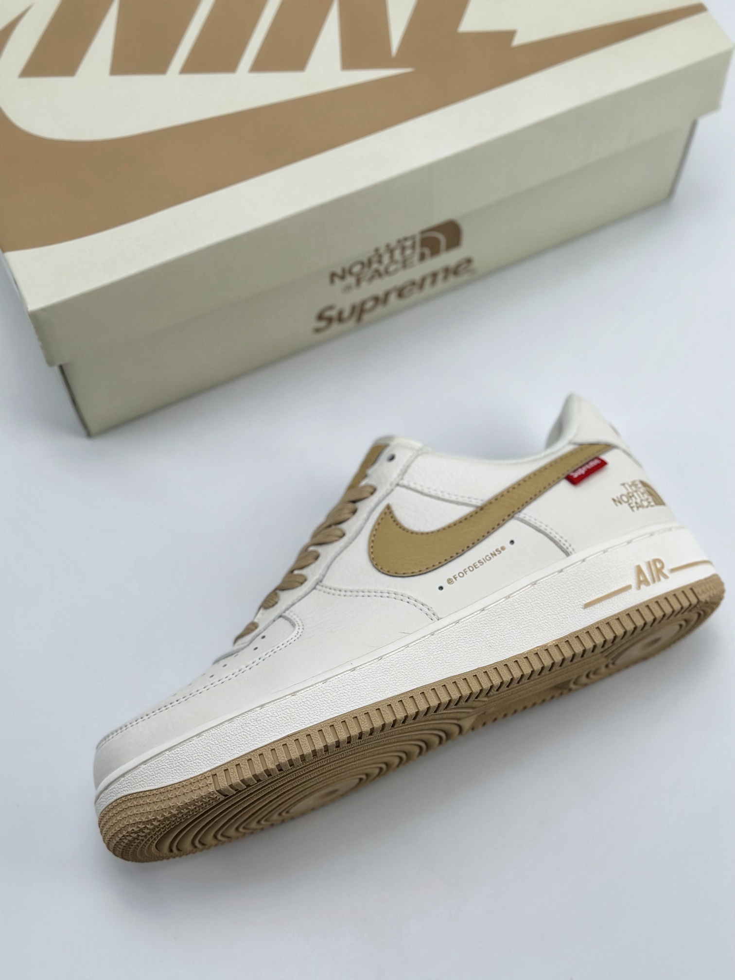 Nike Air Force 1 Low 07 x The North Face x Supreme three-party joint SU2305-010