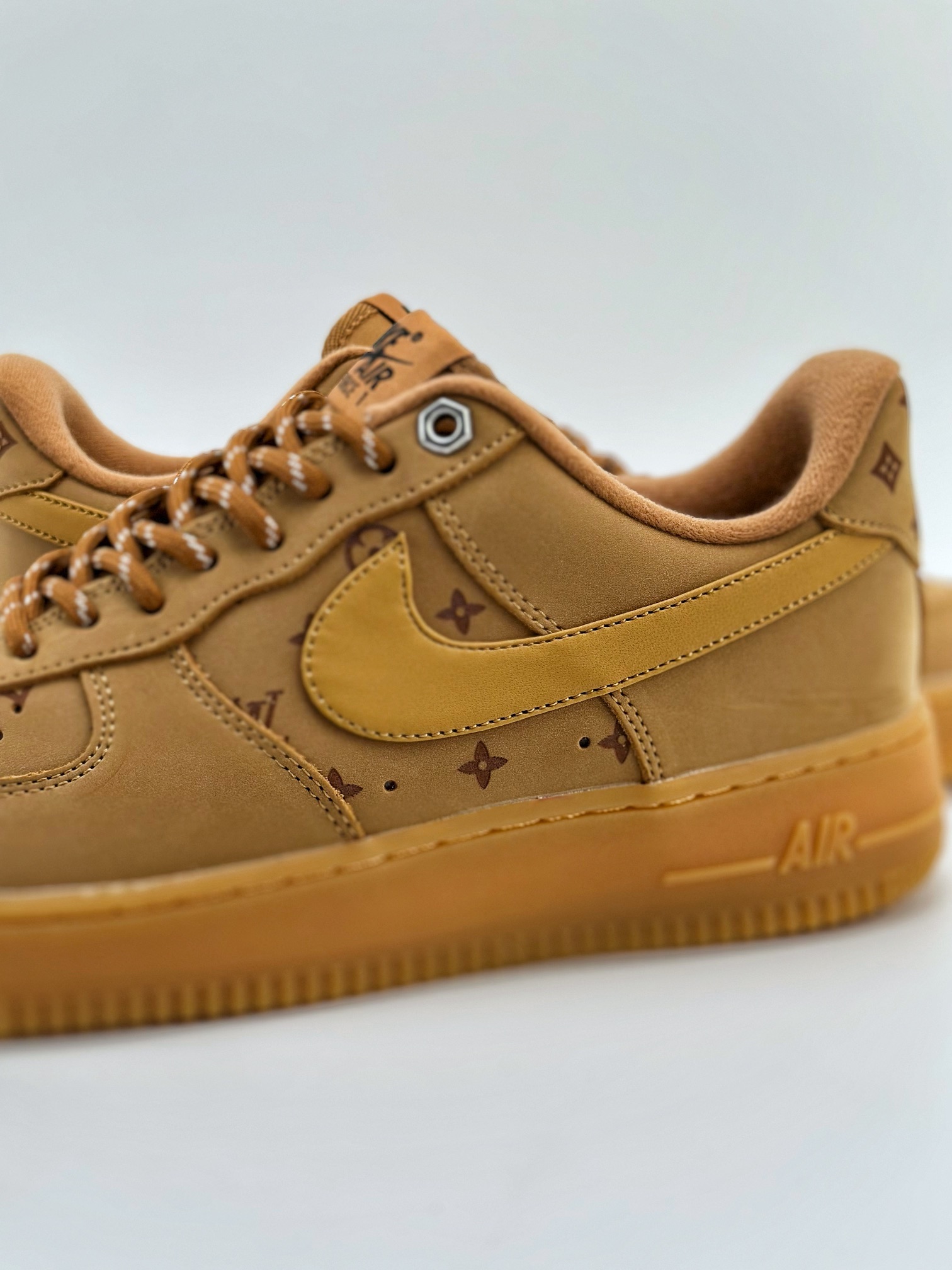 Nike Air Force 1 Low 07 x Louis Vuitton Wheat Print CJ9179-200