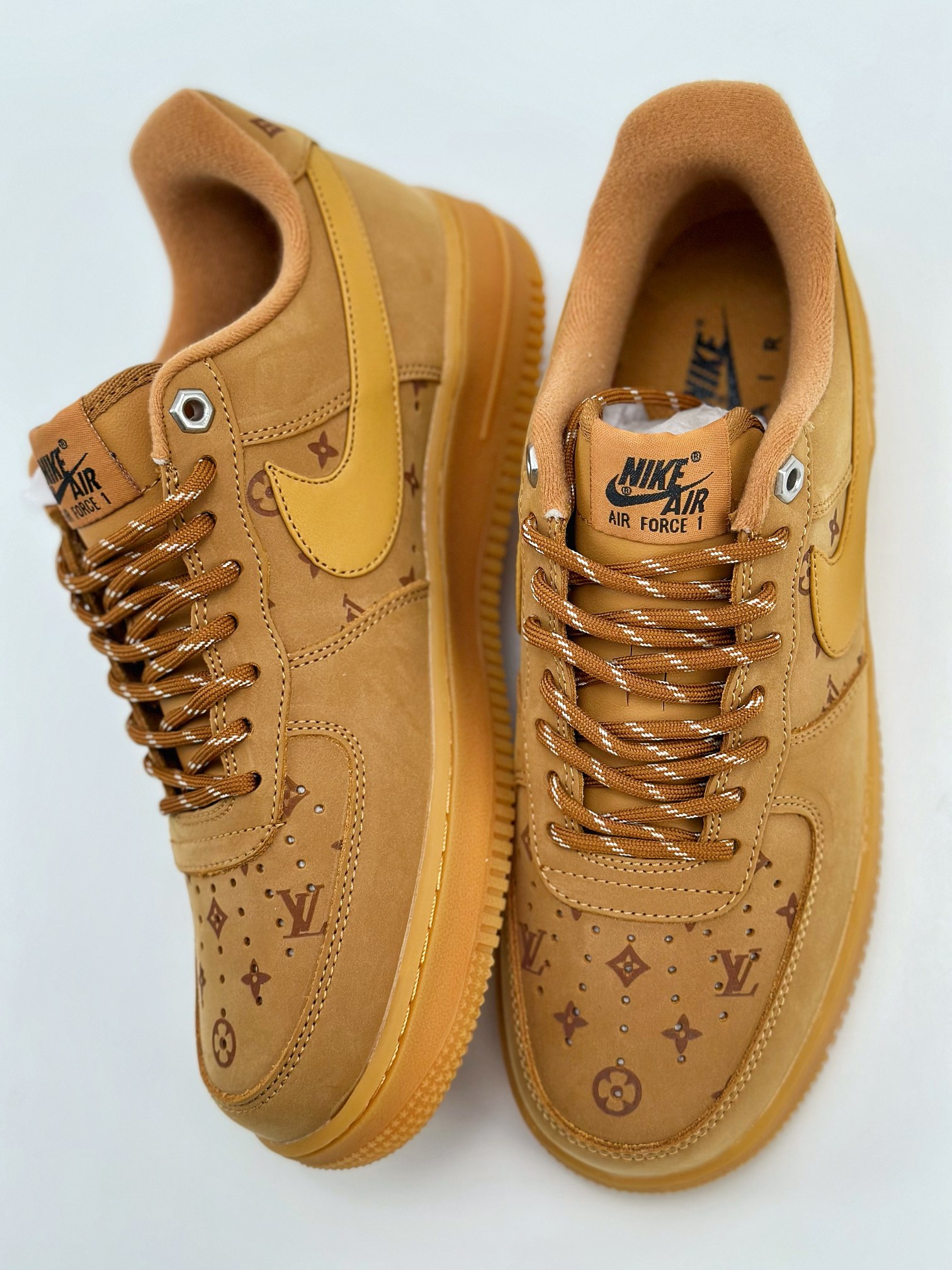 Nike Air Force 1 Low 07 x Louis Vuitton Wheat Print CJ9179-200