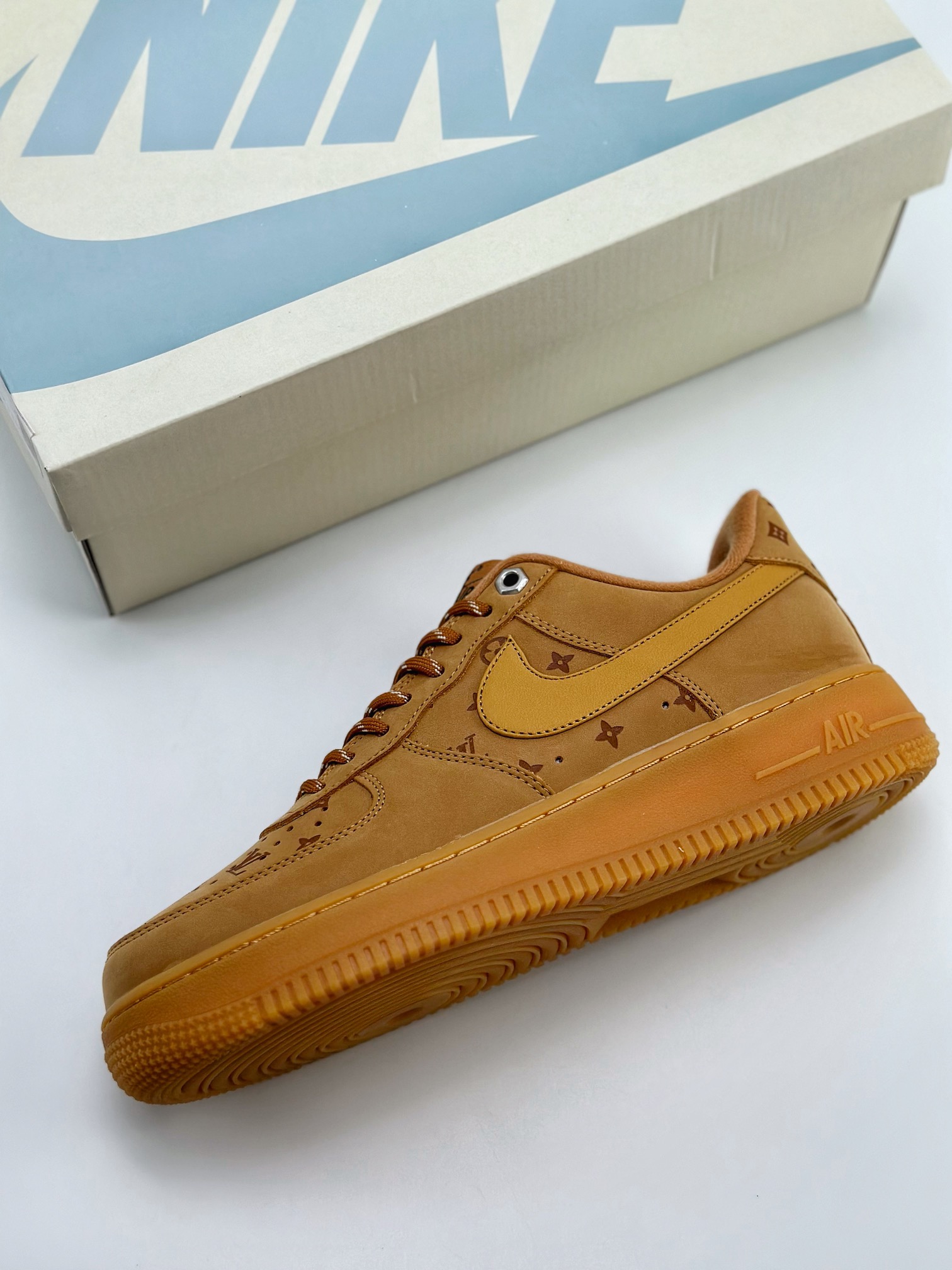 Nike Air Force 1 Low 07 x Louis Vuitton Wheat Print CJ9179-200